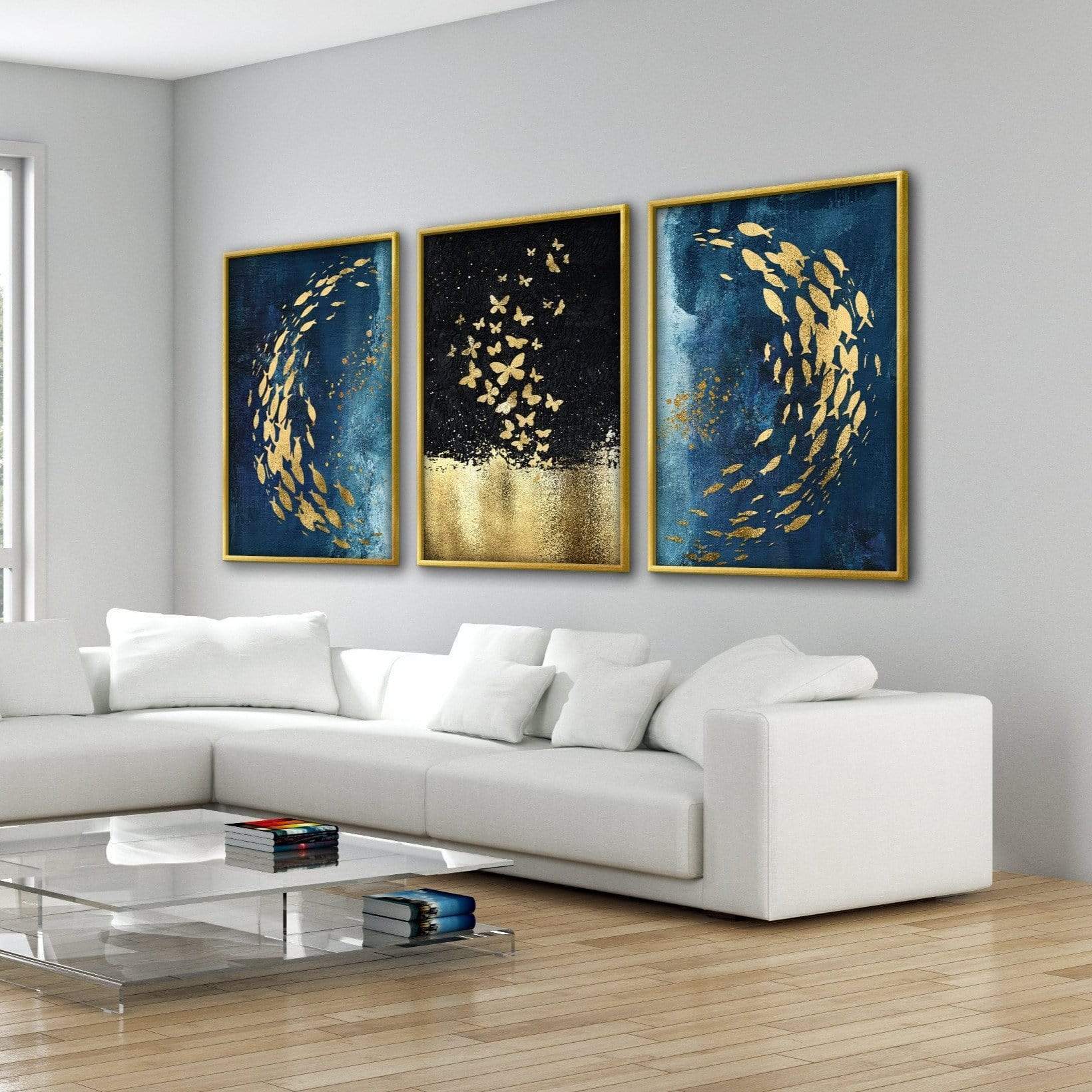 Golden Fish Canvas - Image 3