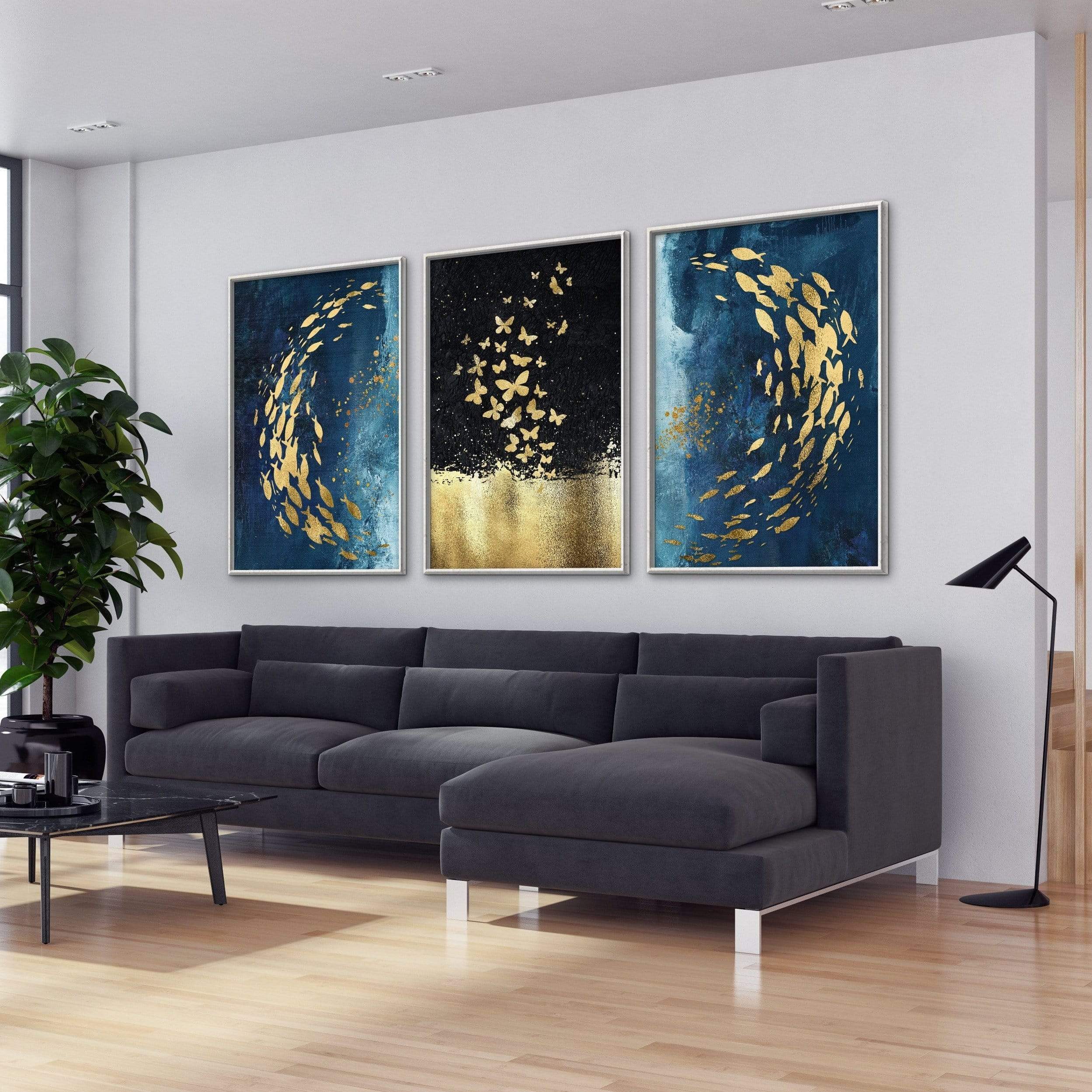 Golden Fish Canvas - Image 4