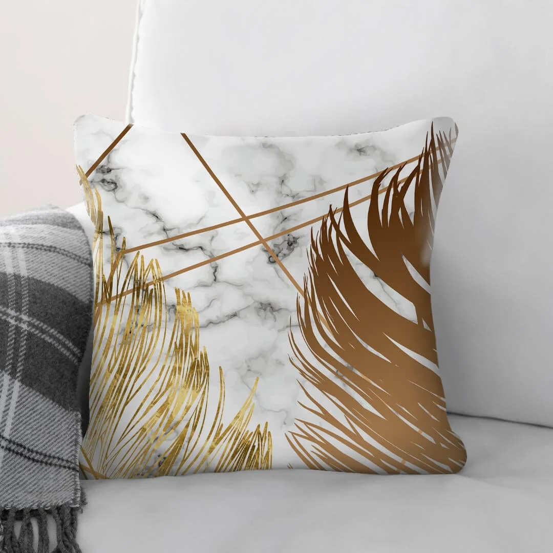 Golden Leaf B Cushion - Image 2