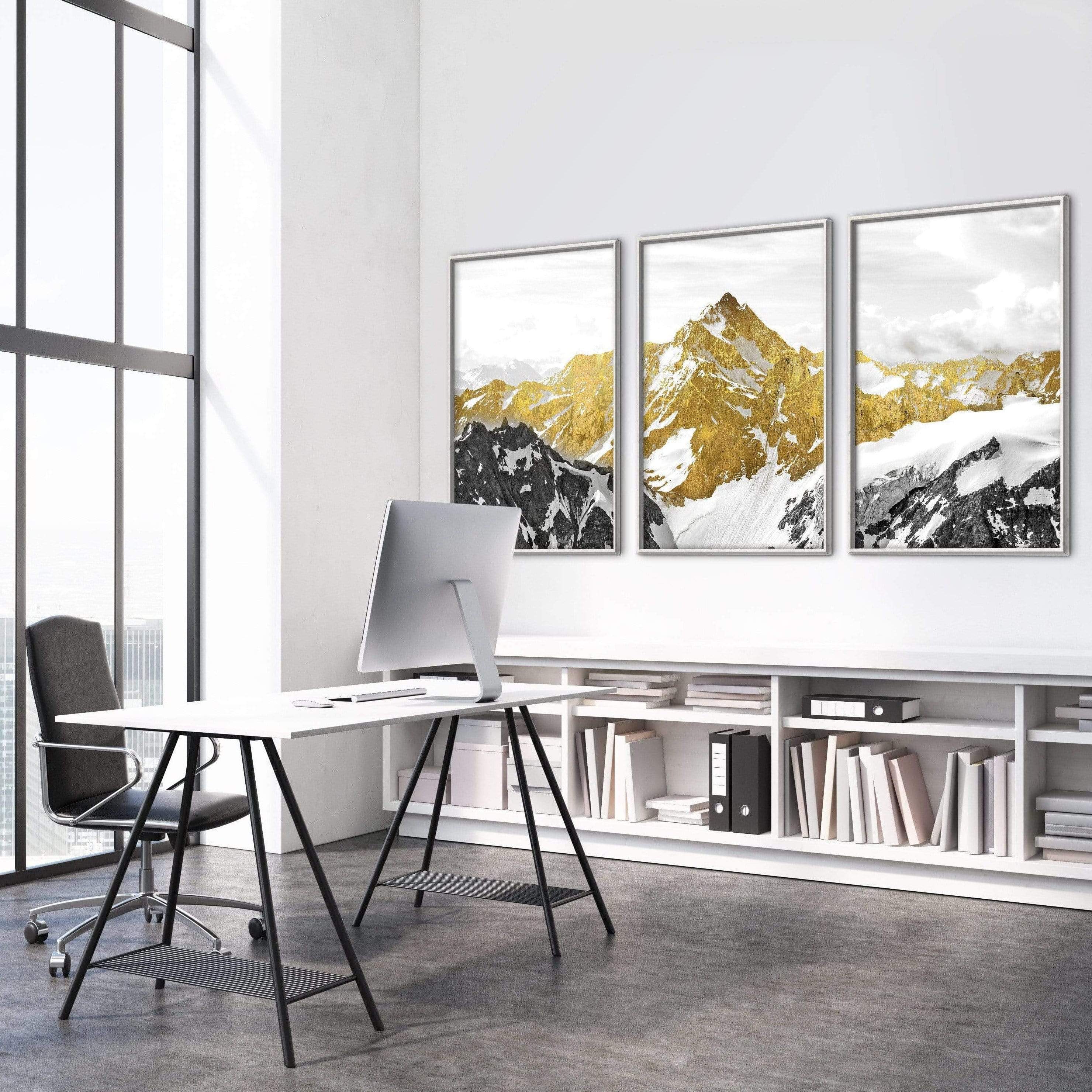 Golden Mountain Canvas - Image 4
