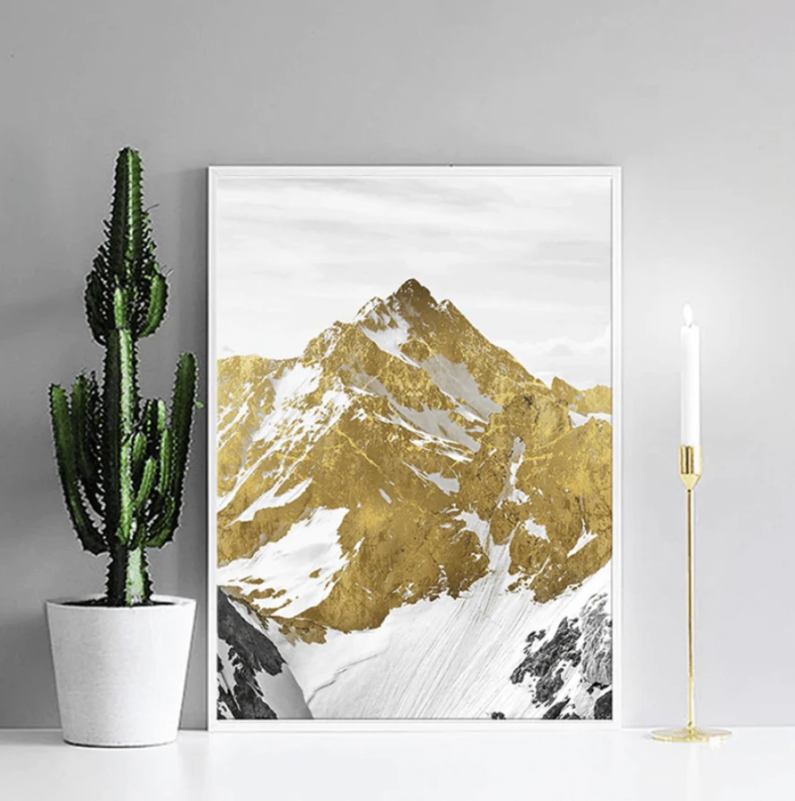 Golden Mountain Canvas - Image 5