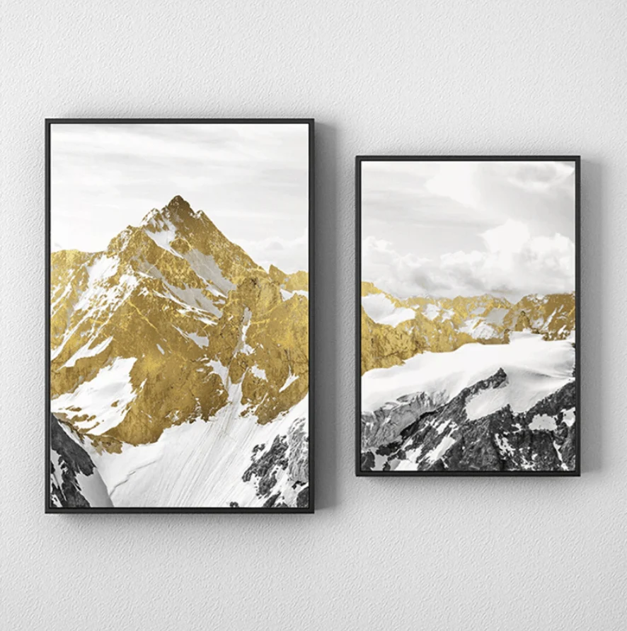 Golden Mountain Canvas - Image 6
