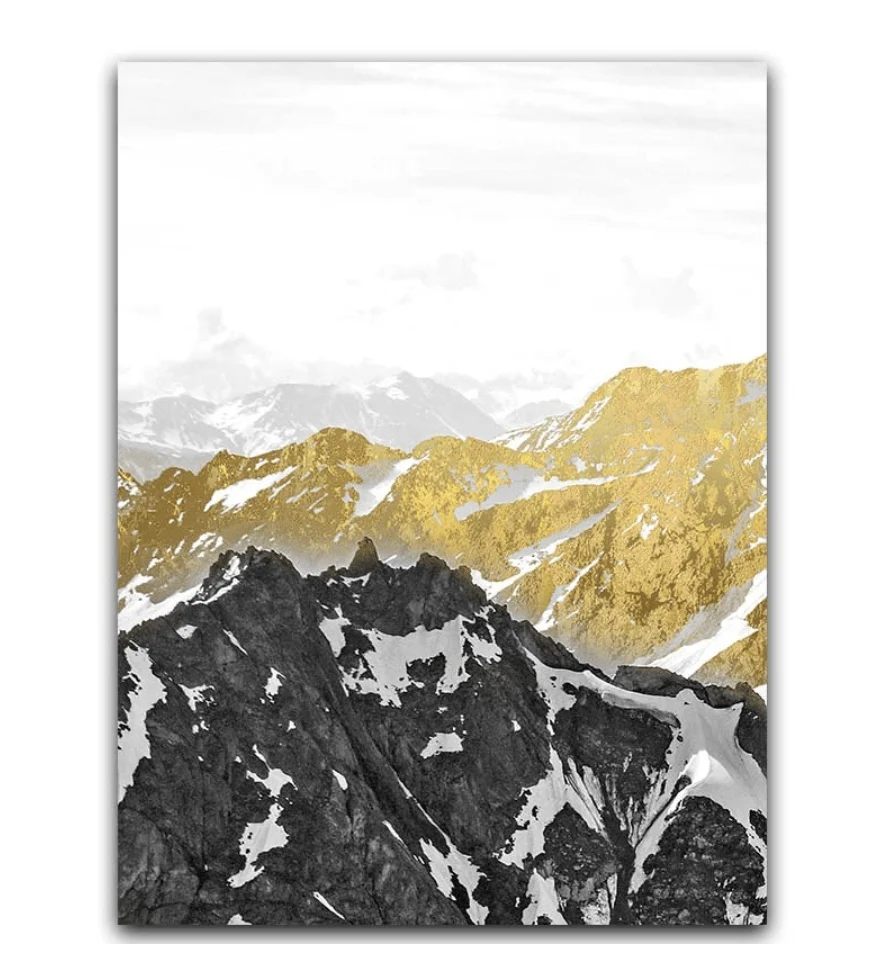 Golden Mountain Canvas - Image 7