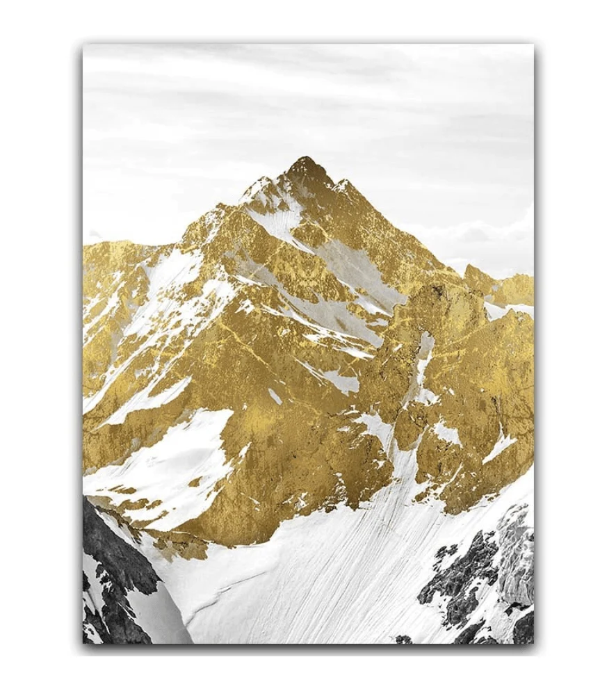 Golden Mountain Canvas - Image 8