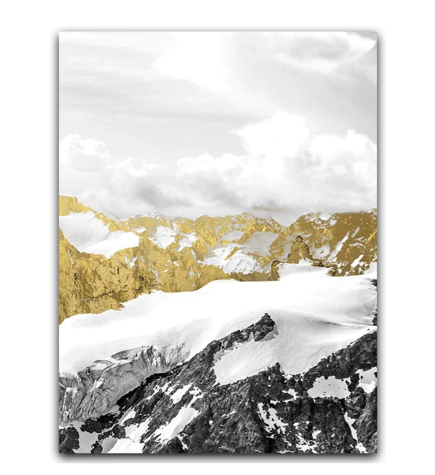 Golden Mountain Canvas - Image 9