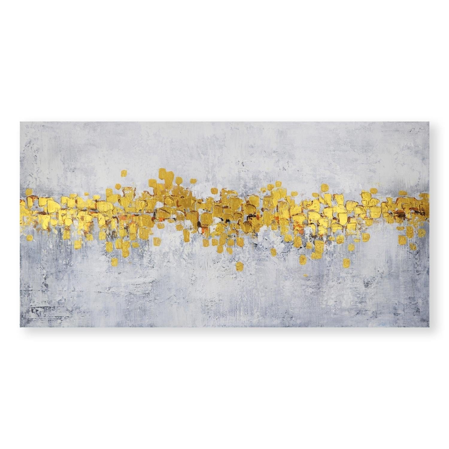 Golden Petals Oil Painting - Image 3