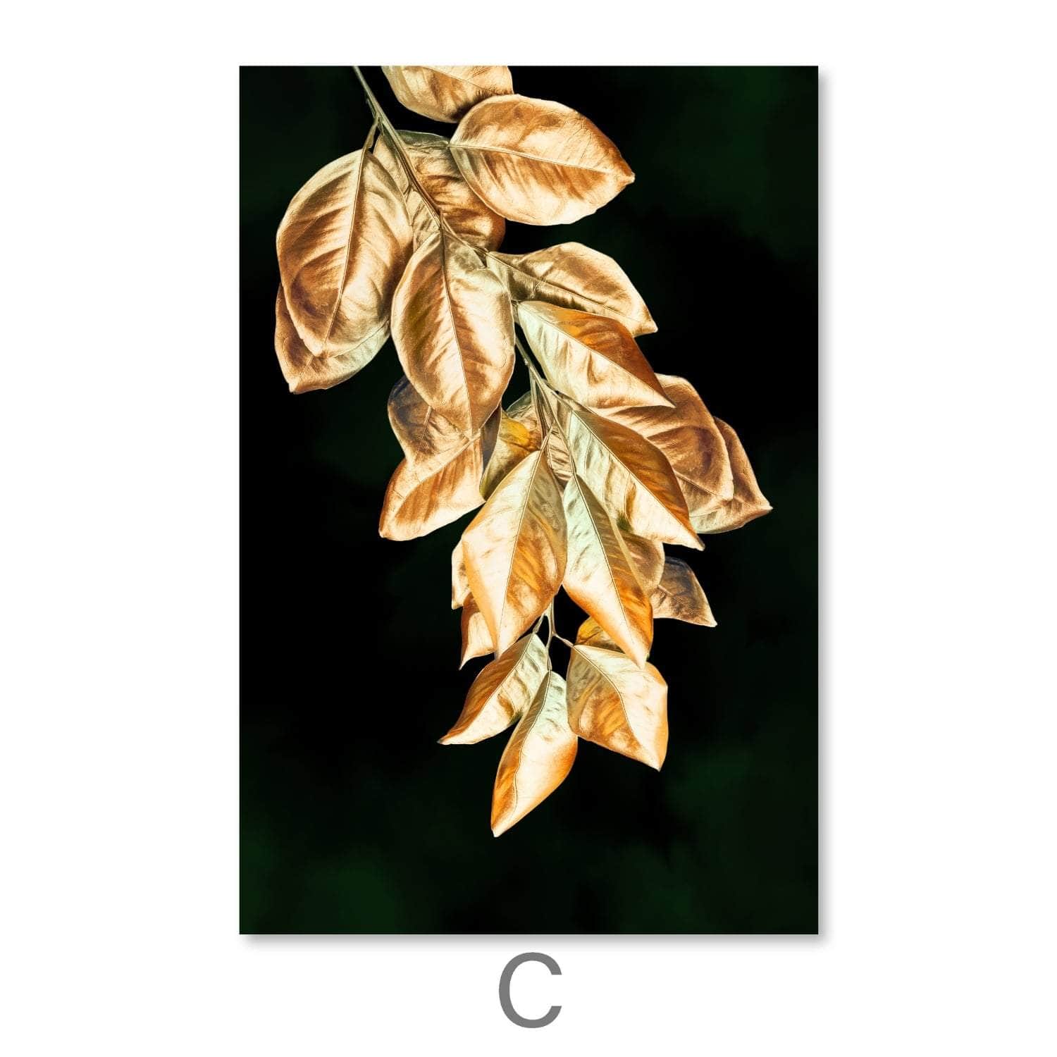 Golden Plants Canvas - Image 7
