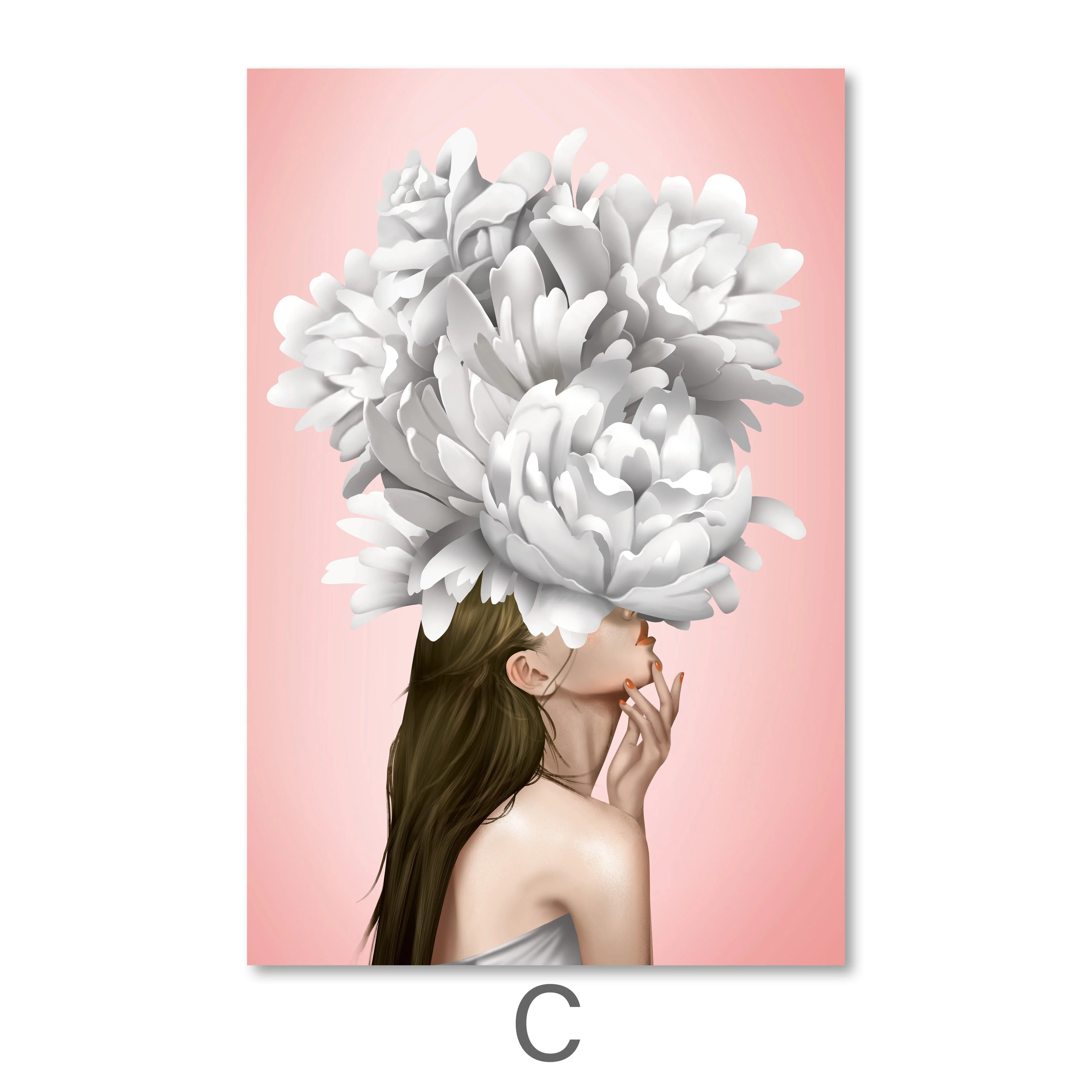 Graceful Woman Canvas - Image 8