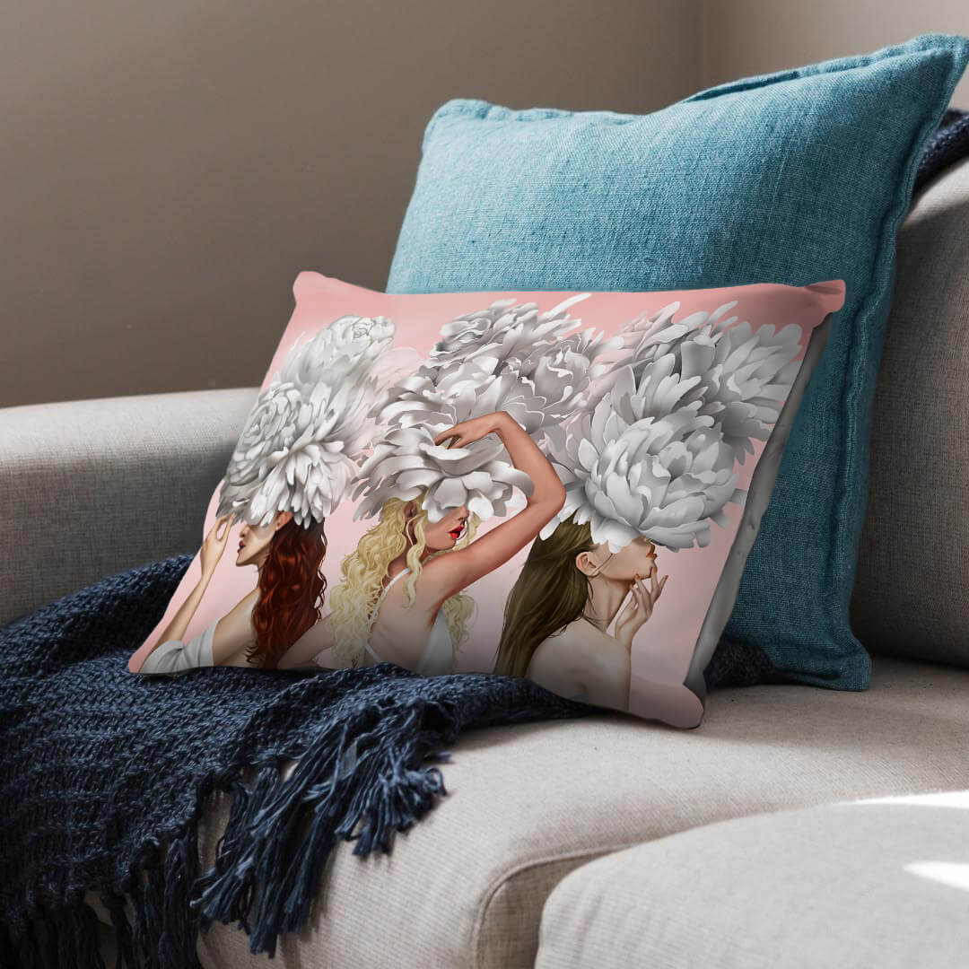 Graceful Woman Cushion - Image 2