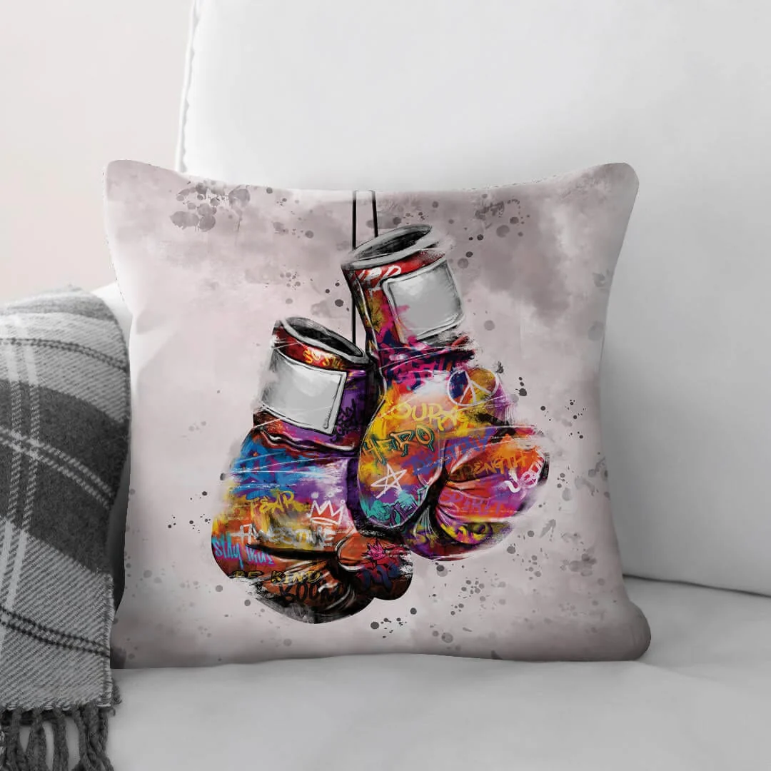 Graffiti Boxing Cushion - Image 2