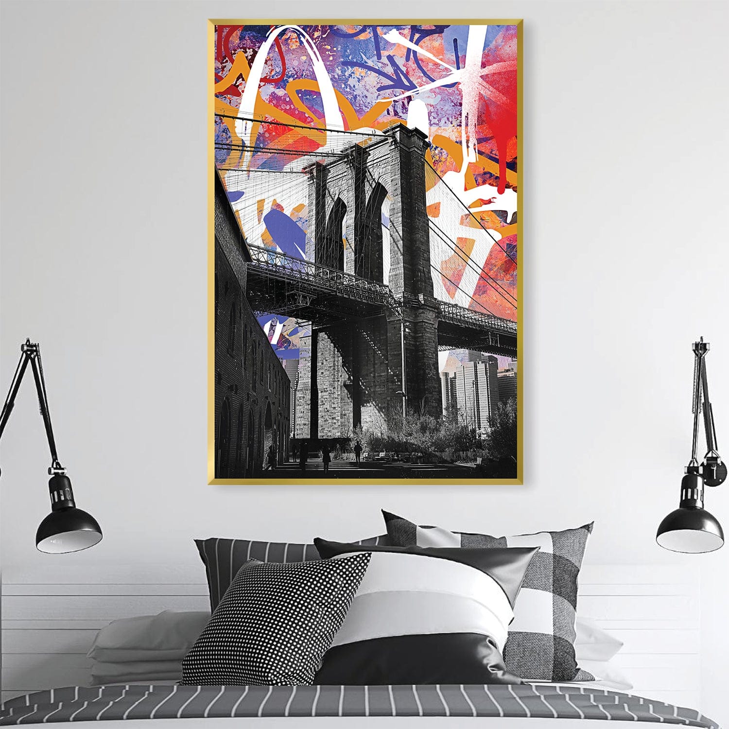 Graffiti Bridge Canvas - Image 2