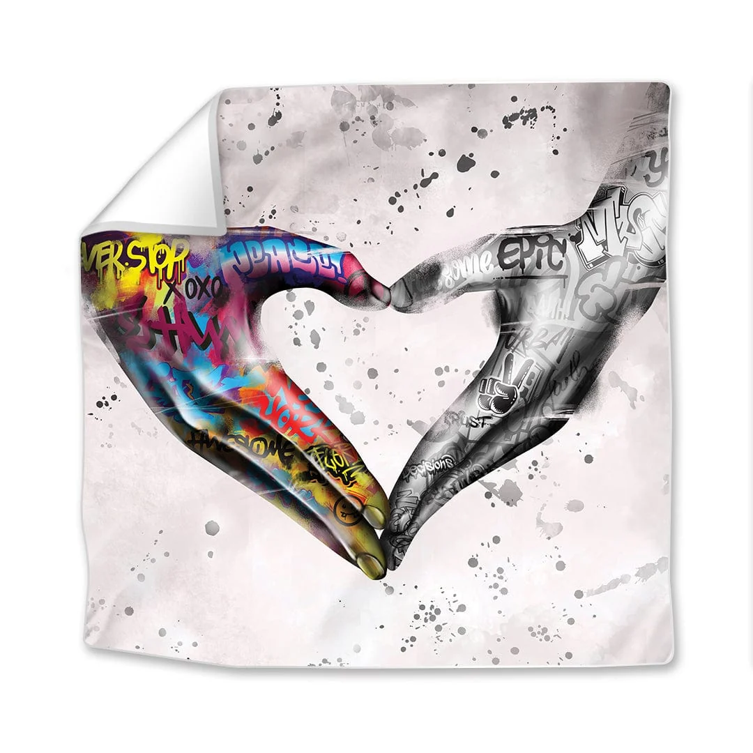 Graffiti Heart Easy Build Frame - Image 2