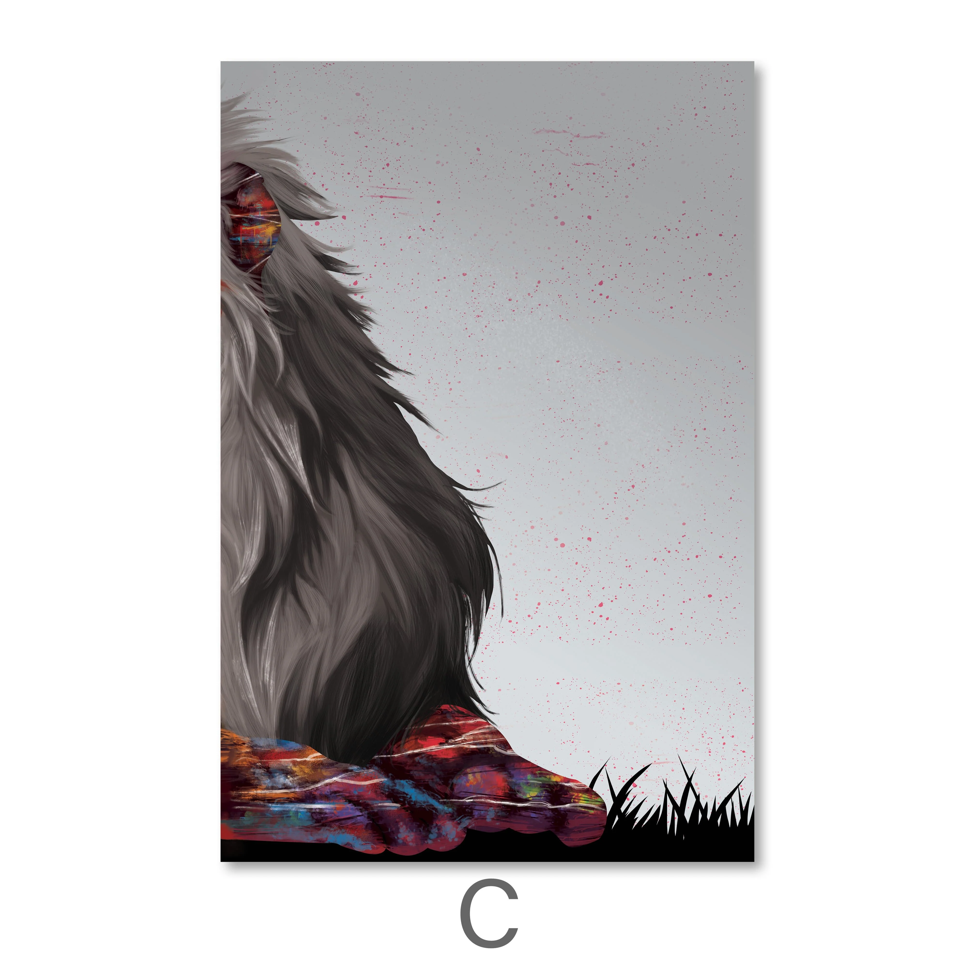 Graffiti Lion Canvas - Image 8