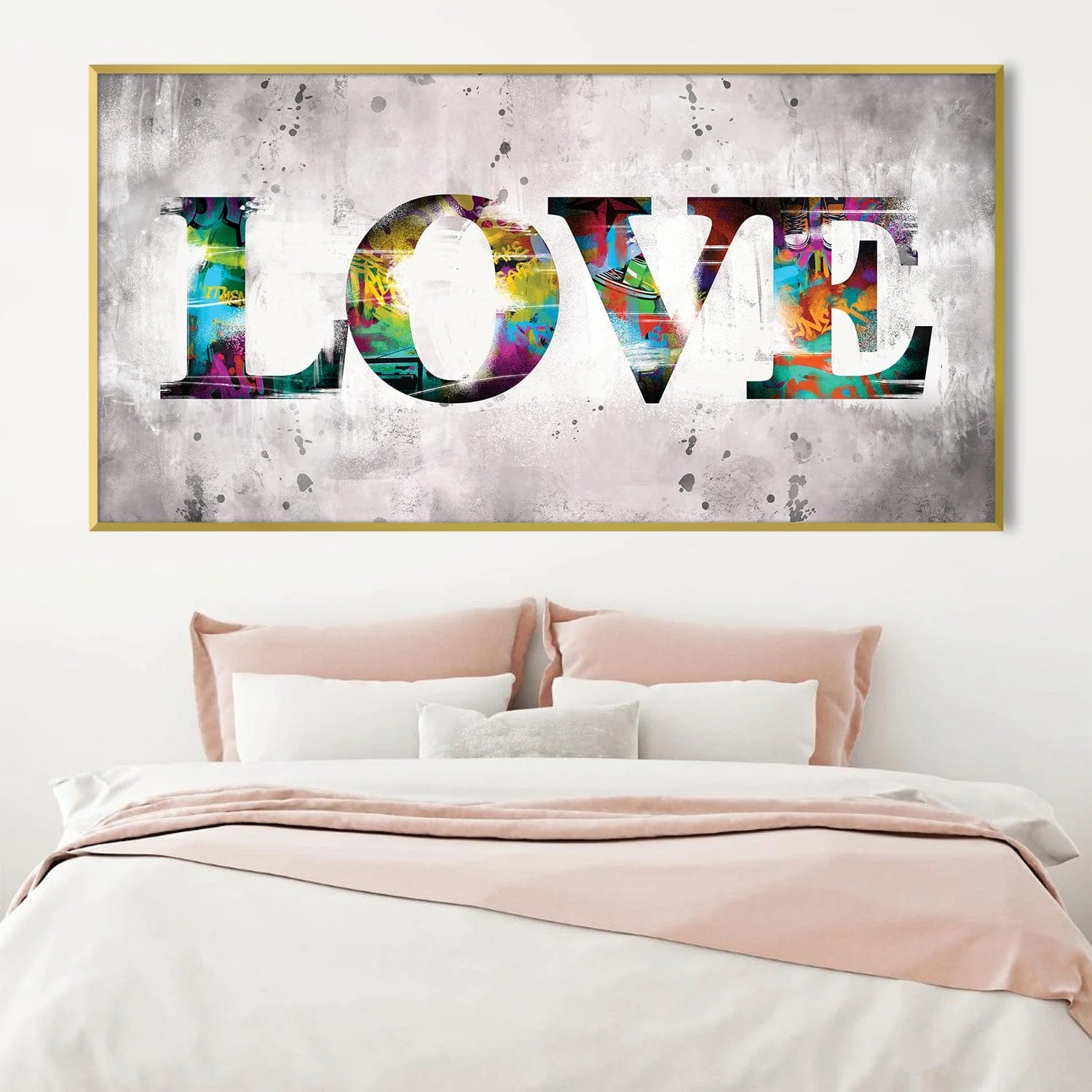 Graffiti Love Canvas - Image 2