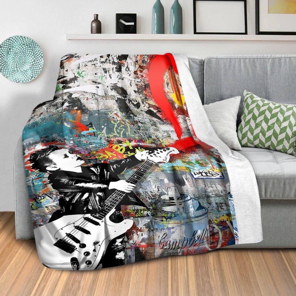 Graffiti Music Blanket - Image 2