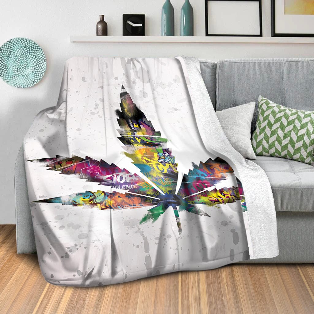 Graffiti Plant Blanket - Image 2