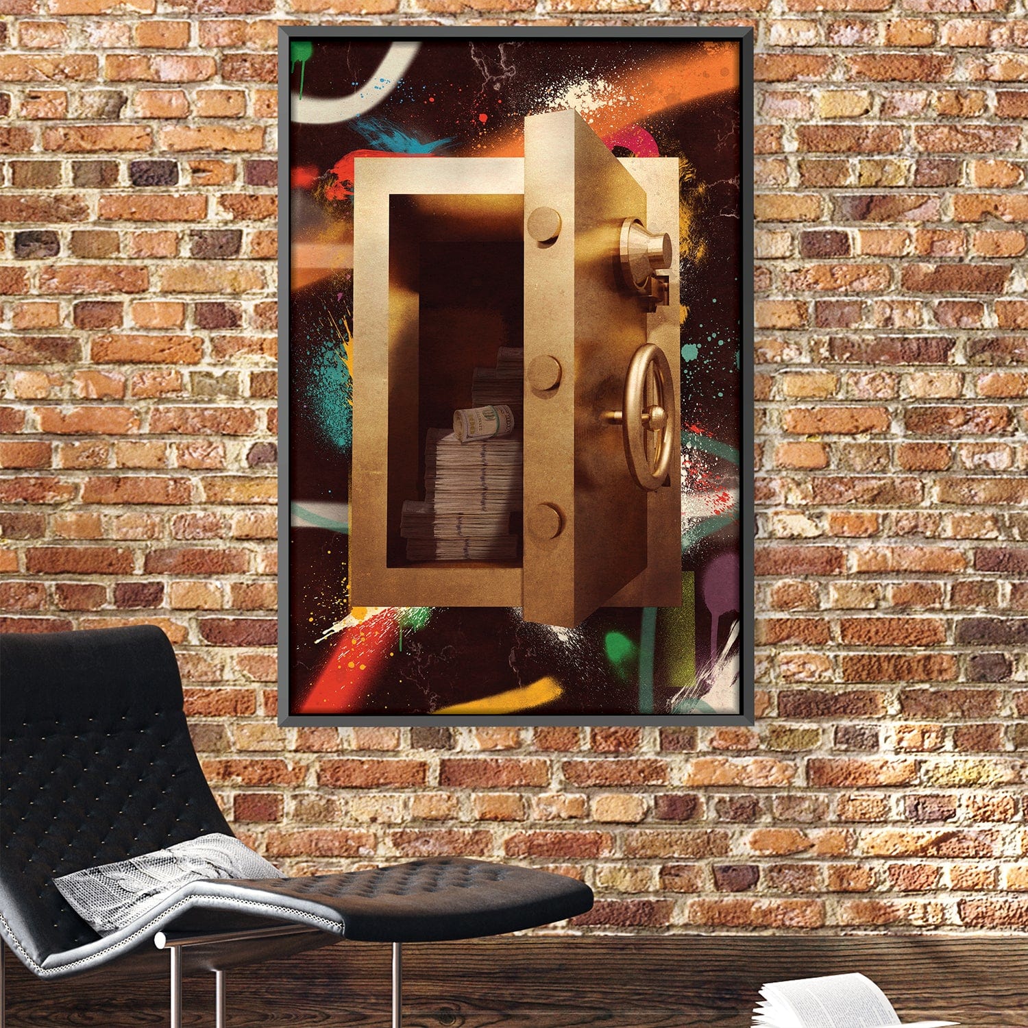 Graffiti Safe - Cash Canvas - Image 3