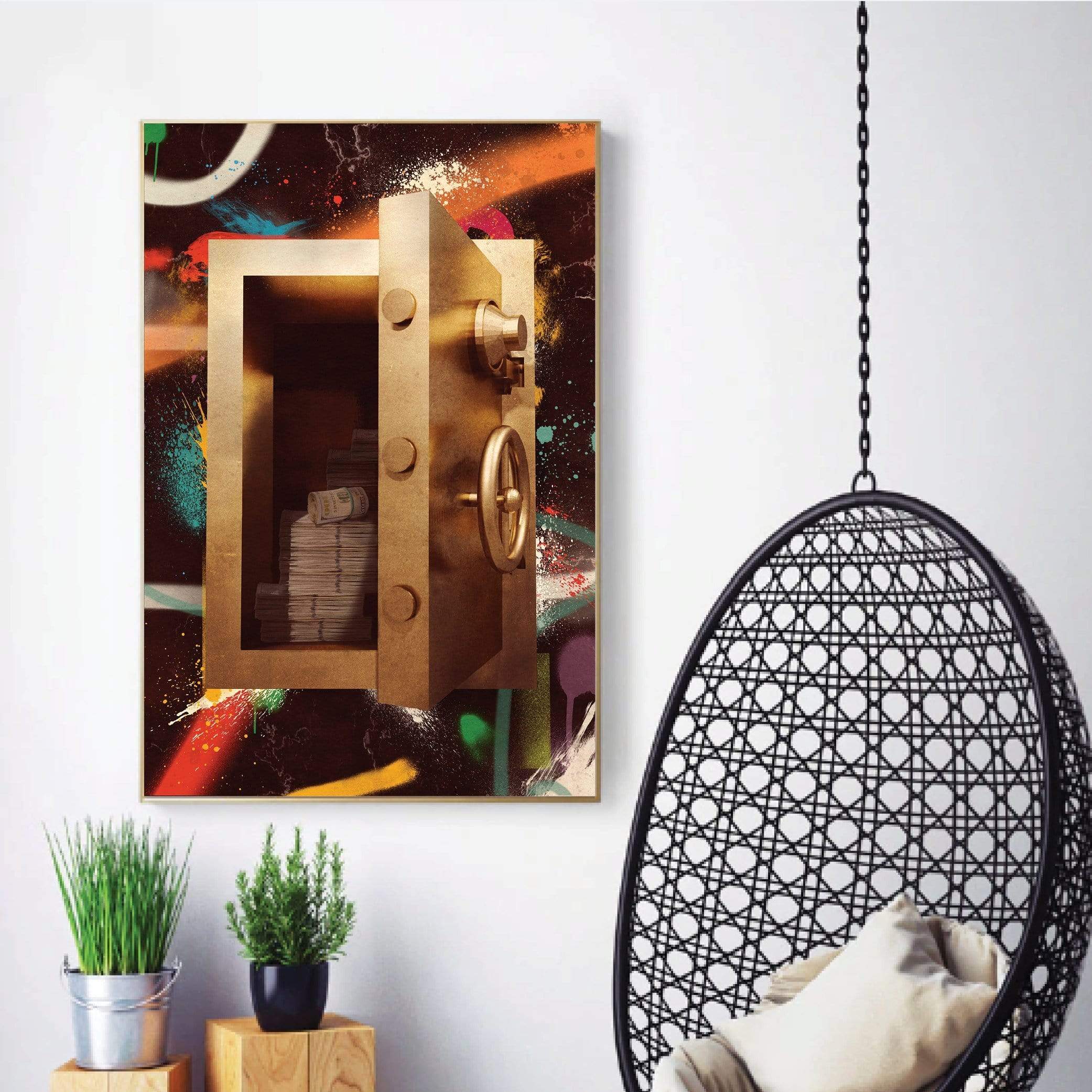 Graffiti Safe - Cash Canvas - Image 5