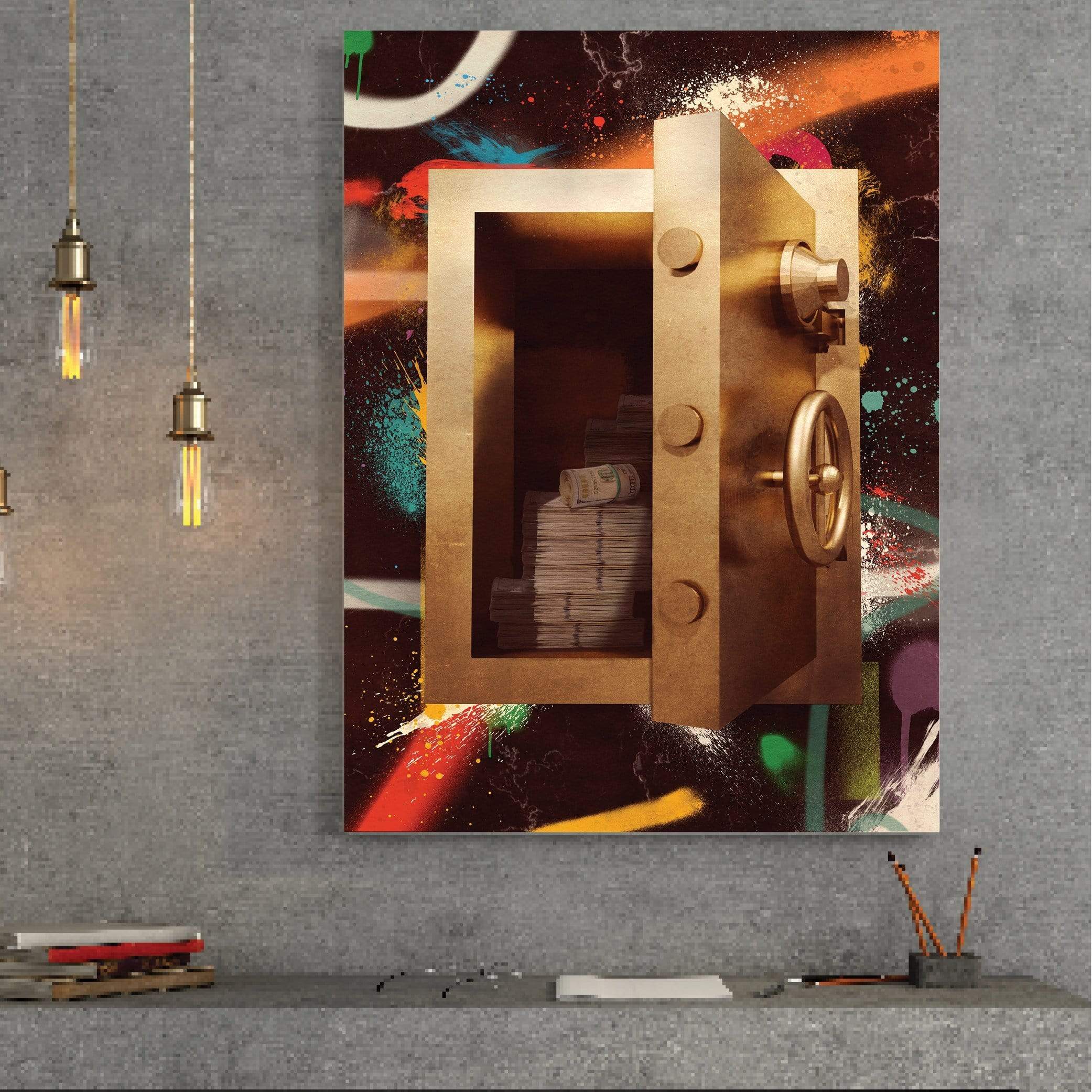 Graffiti Safe - Cash Canvas - Image 6
