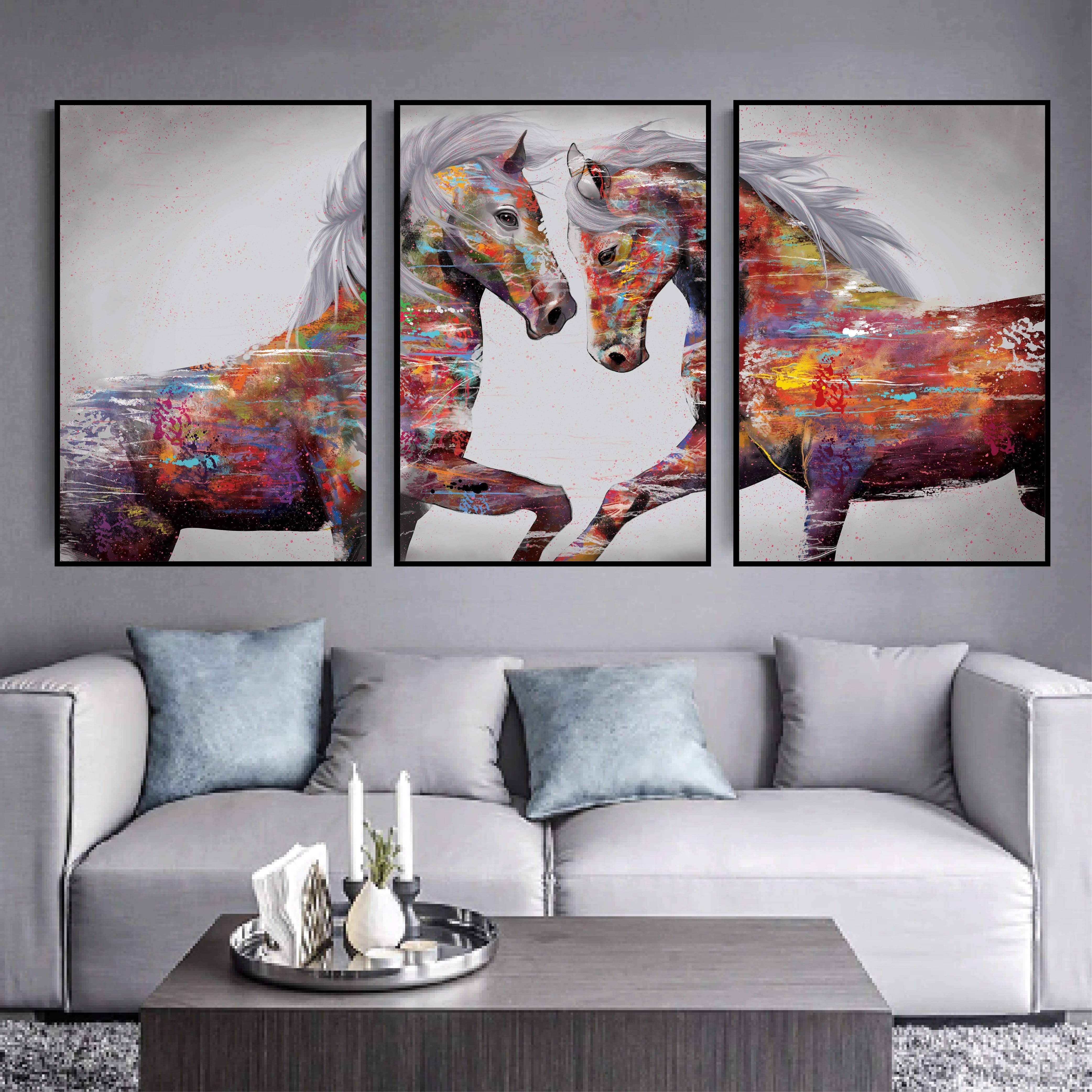 Graffiti Stallion Canvas - Image 3