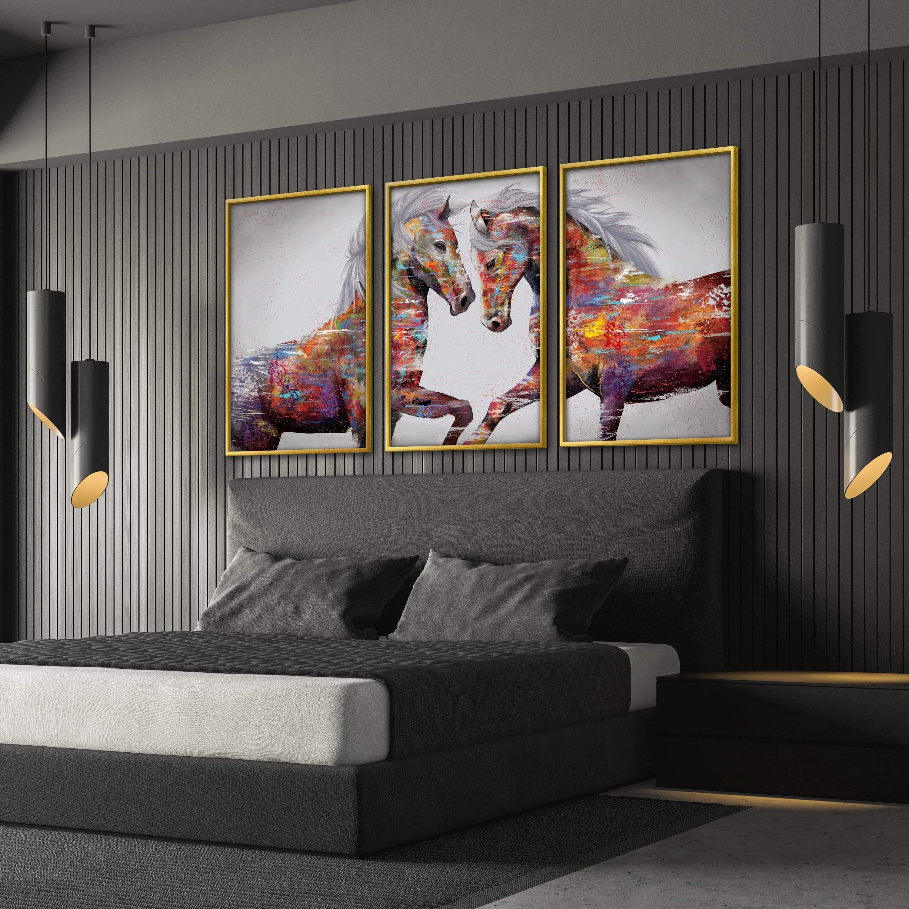 Graffiti Stallion Canvas - Image 4