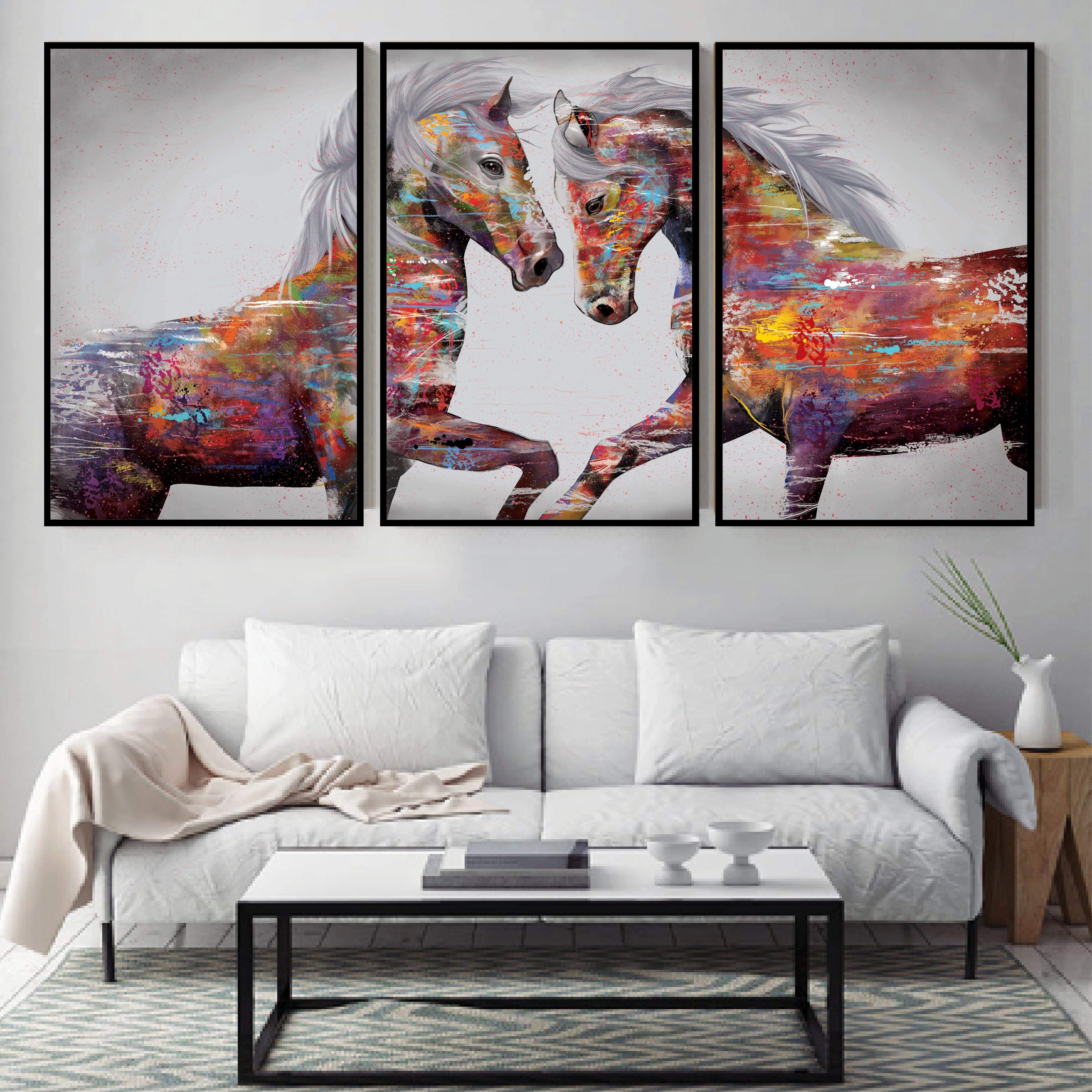 Graffiti Stallion Canvas - Image 6