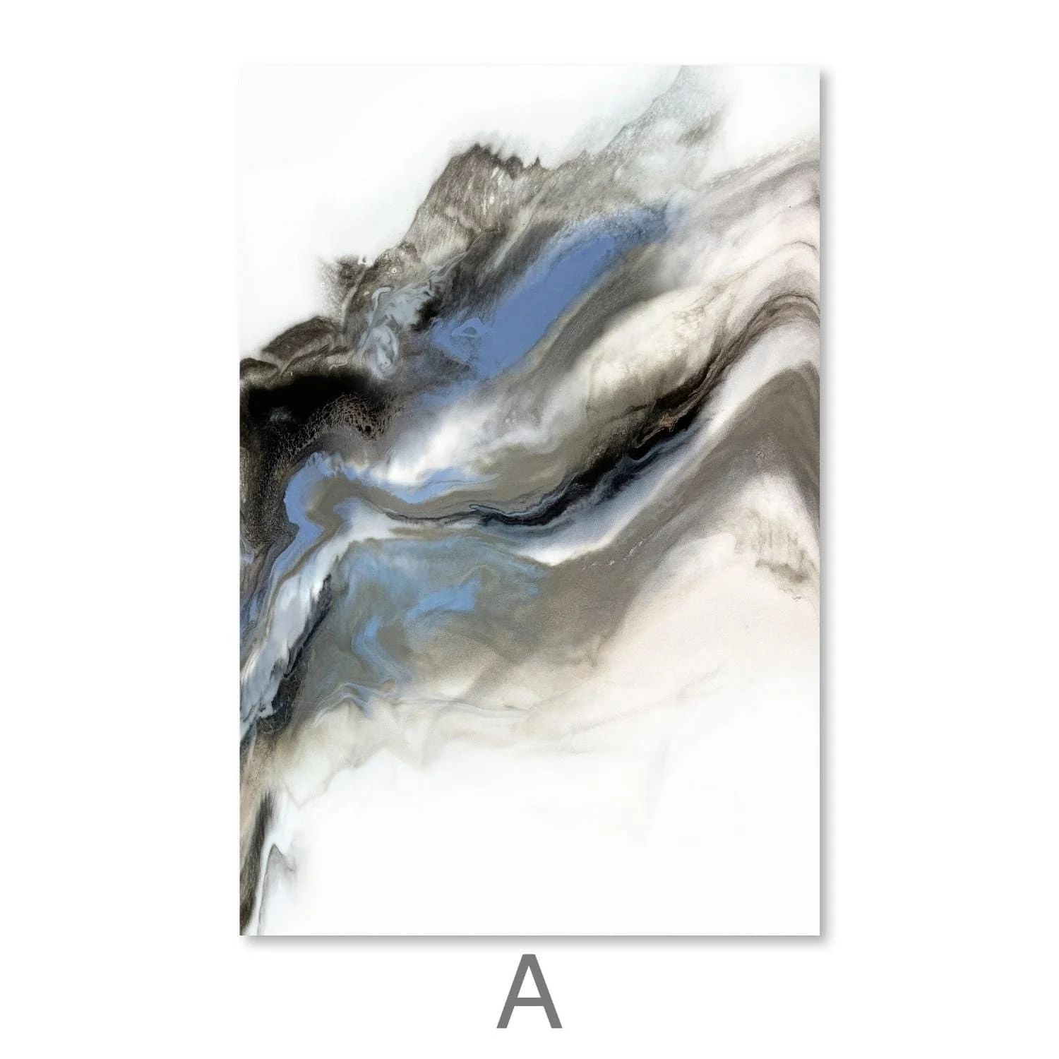 Grey Smoke Canvas - Image 3