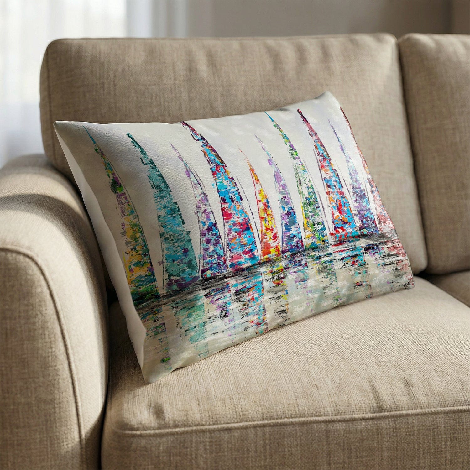 Harbor of Hues Cushion - Image 2