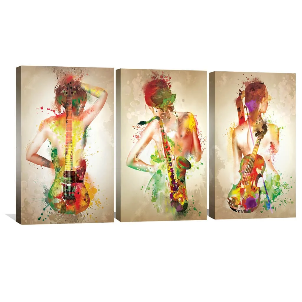 Harmonic Splash Canvas - Image 2