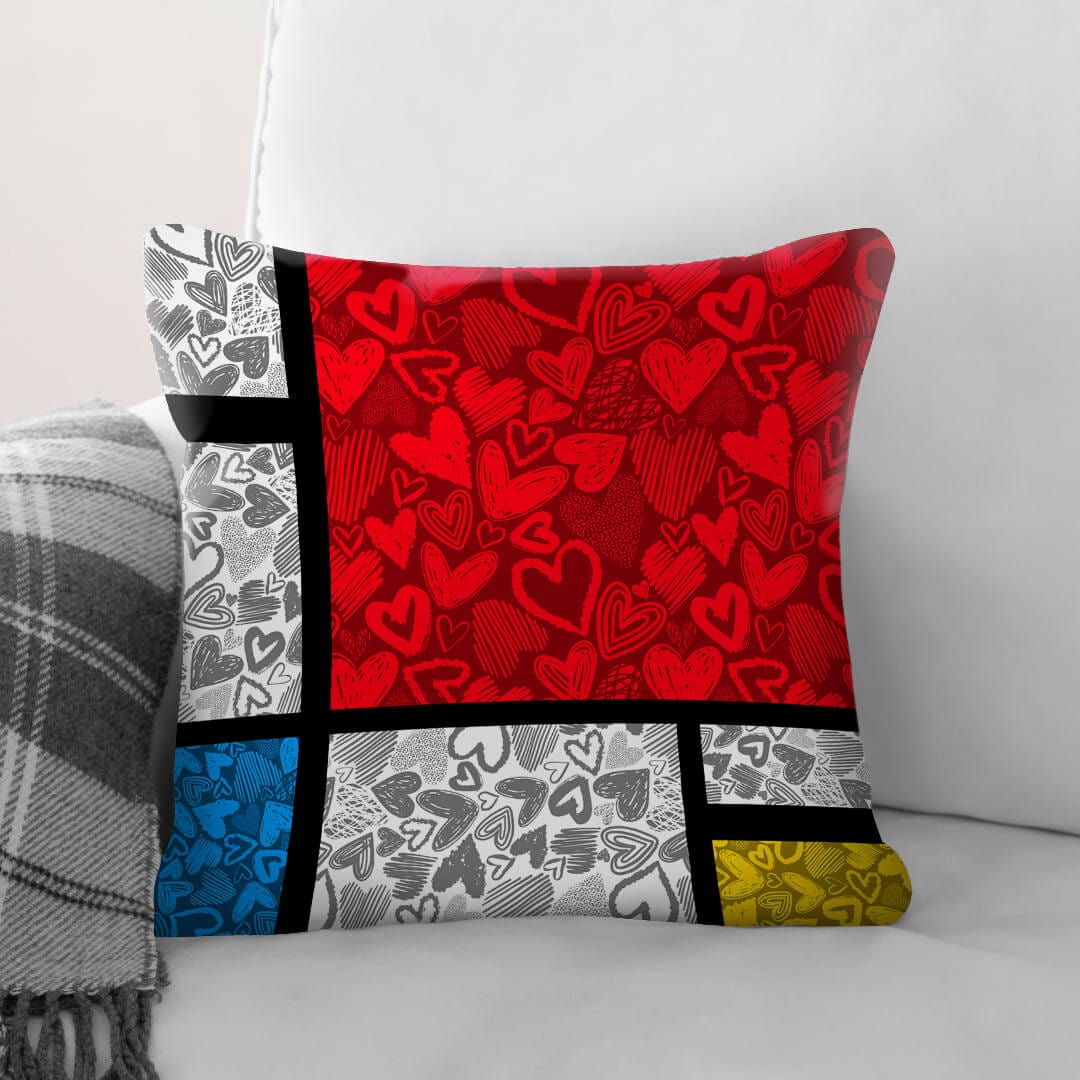 Heart Composition Cushion - Image 2