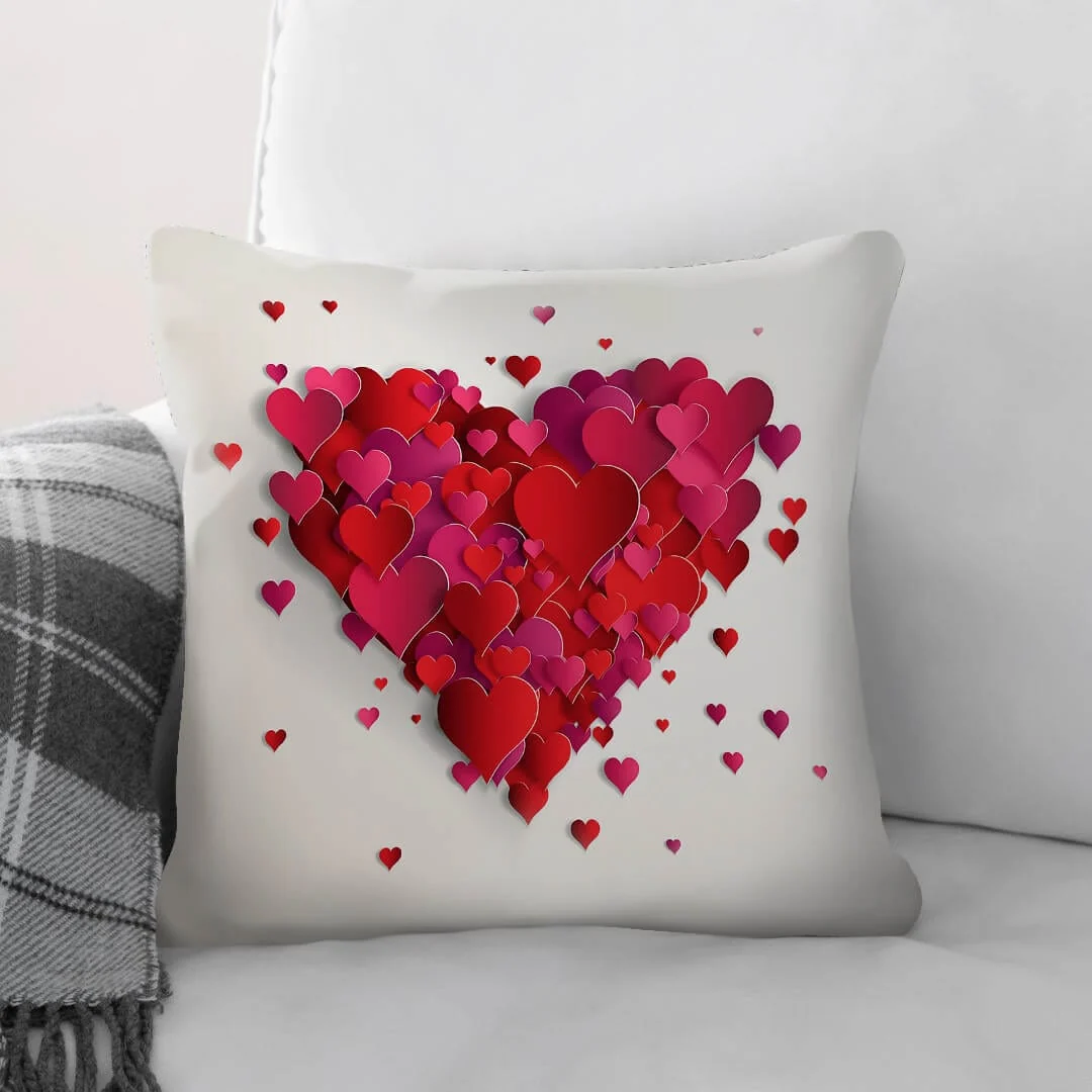 Heart Layers Cushion - Image 2