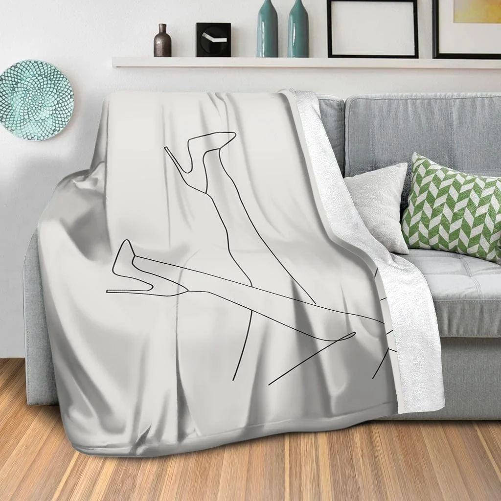 Heels In The Air C Blanket - Image 2