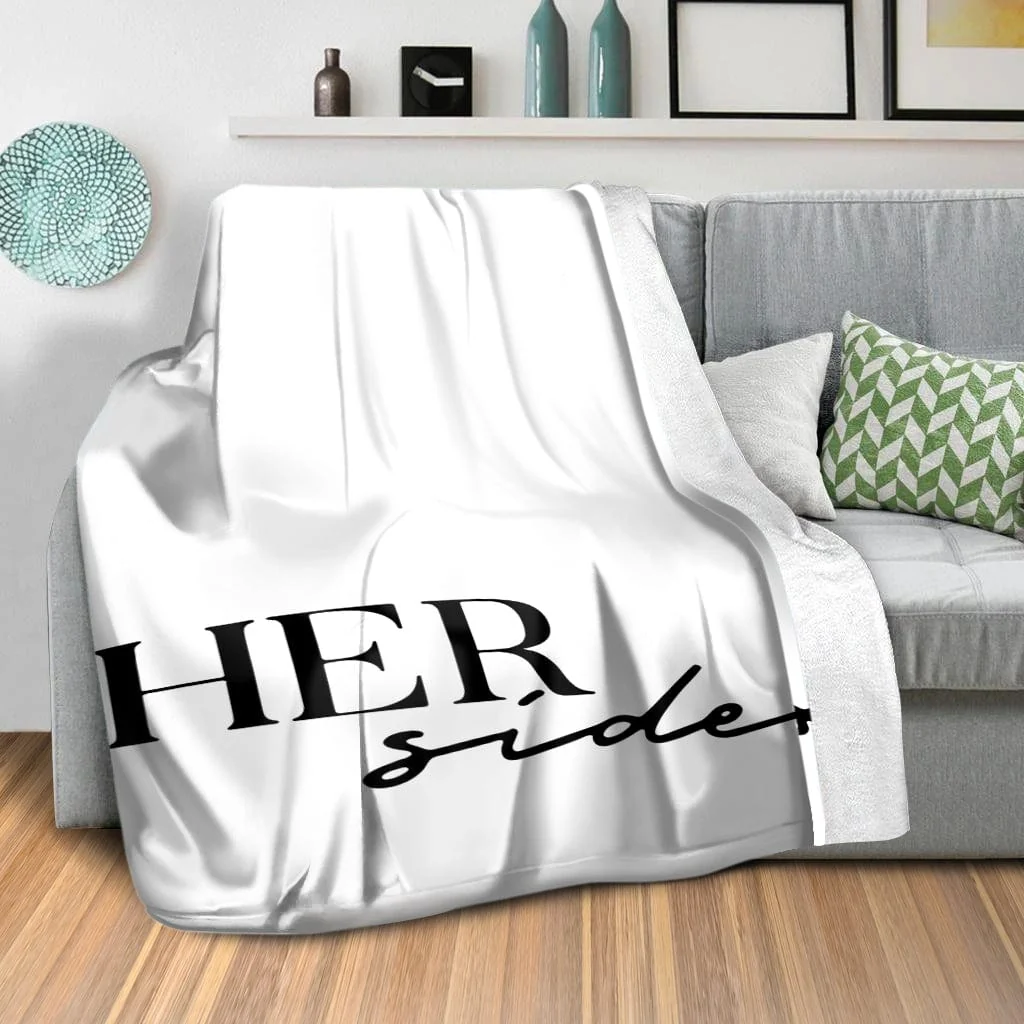 His Side Her Side B Blanket - Image 2