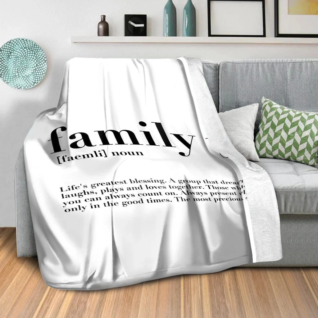 Home Family Love B Blanket - Image 2