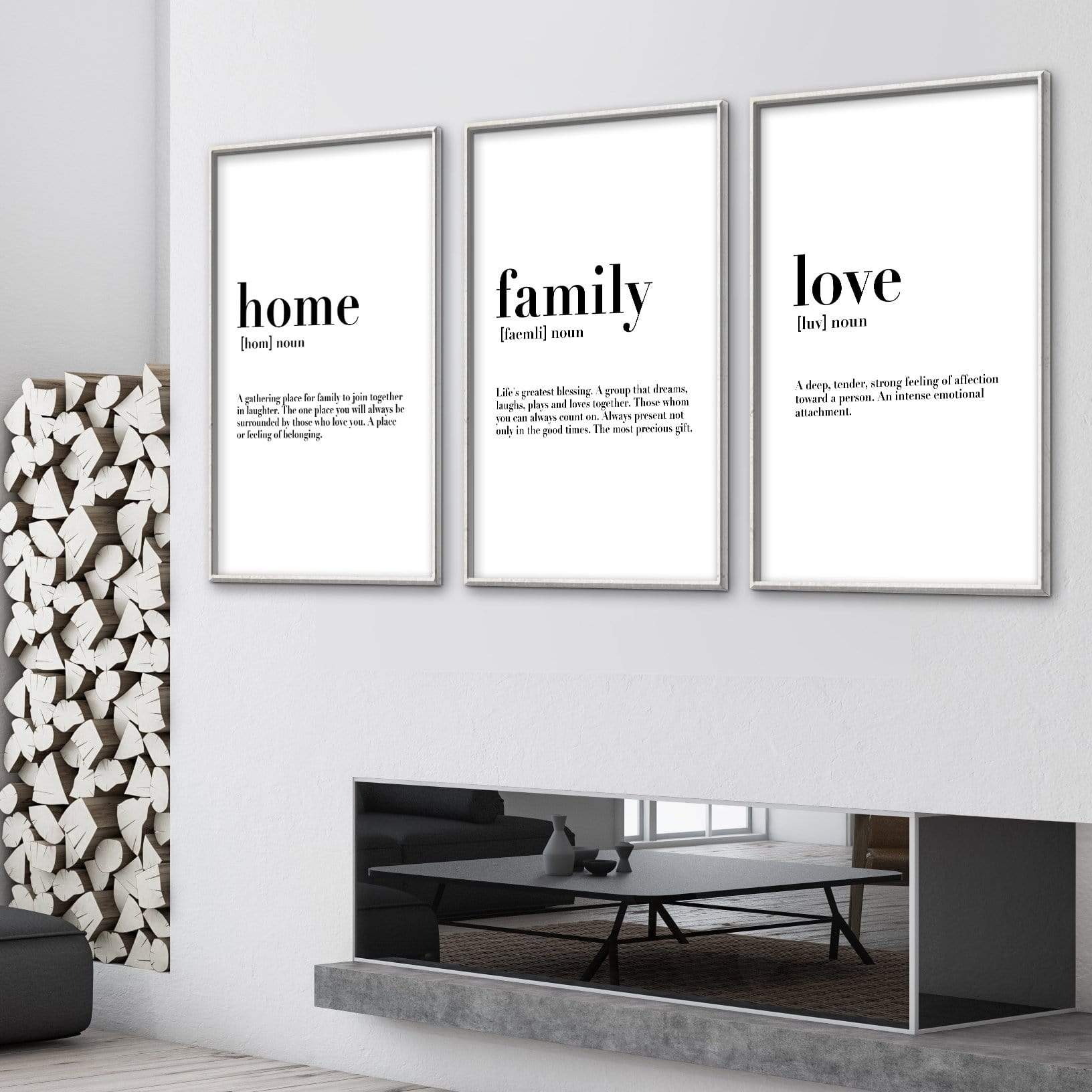 Home Family Love Canvas - Image 5