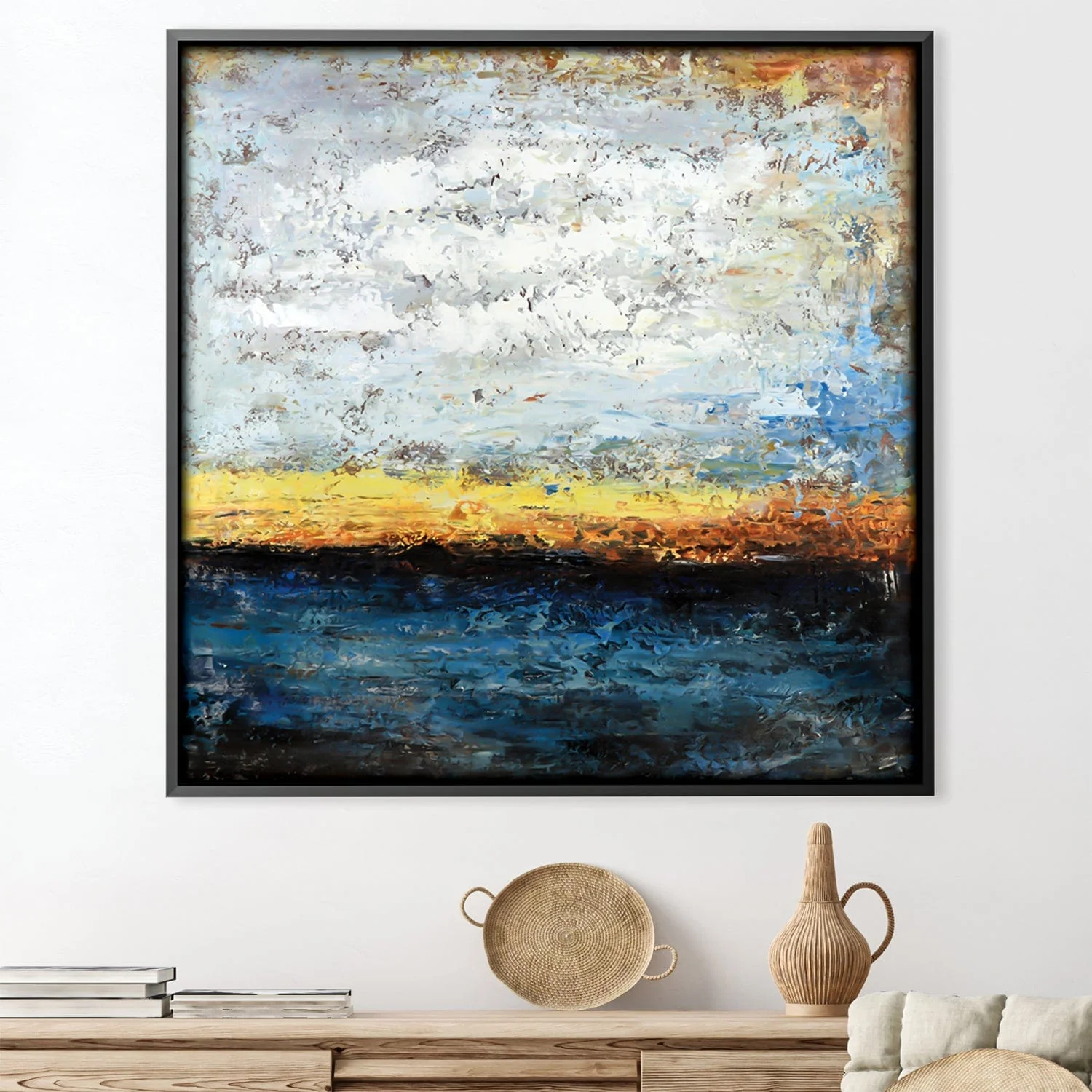Honest Contrast Oil Painting - Image 2