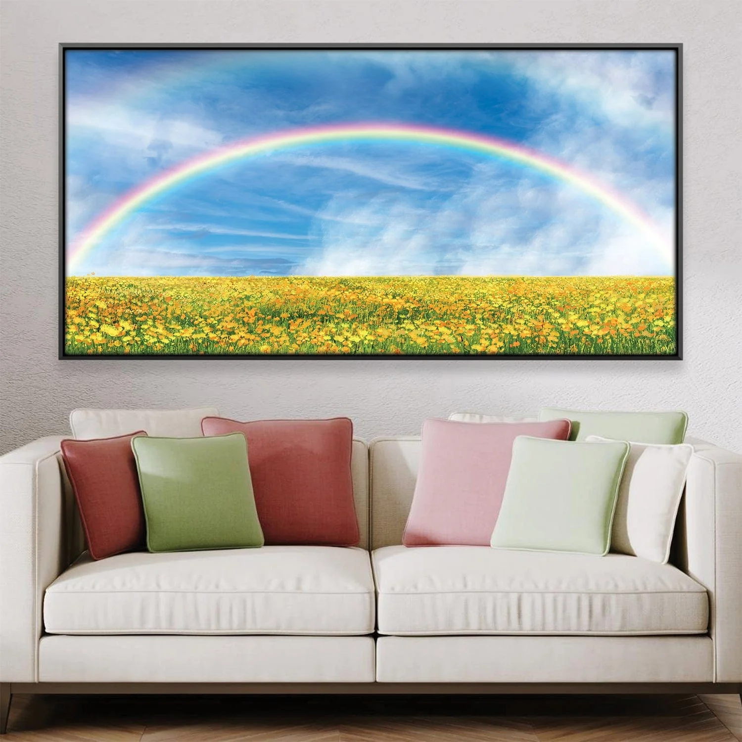 Hope Over Petals Canvas