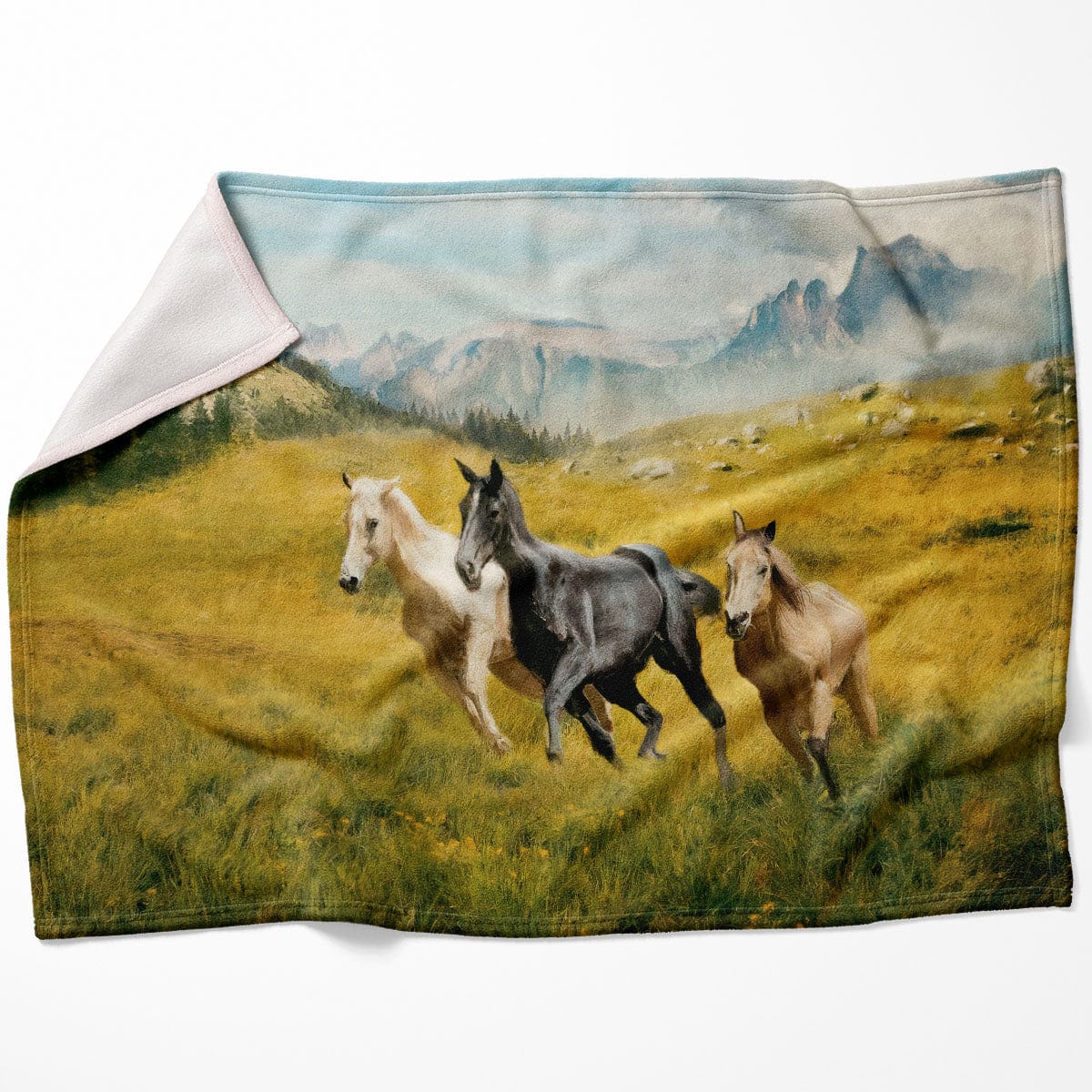 Horse Field Blanket