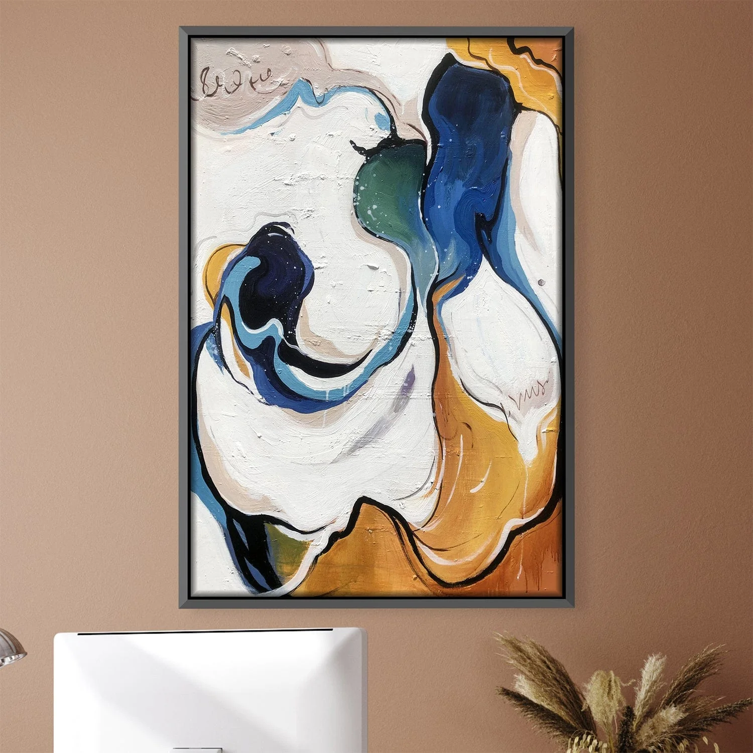 Hypnotic Color Oil Painting - Image 2