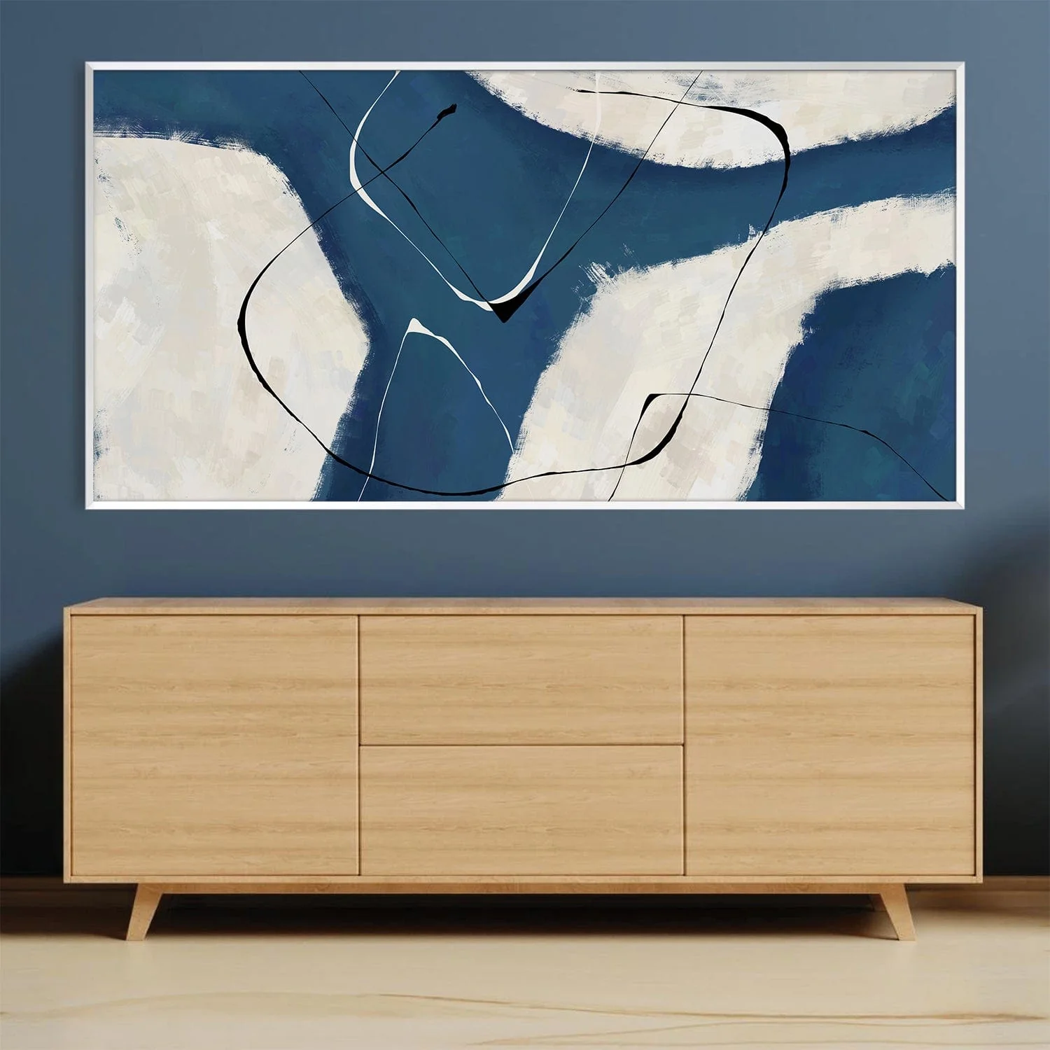 Intersecting Shades Canvas - Image 3