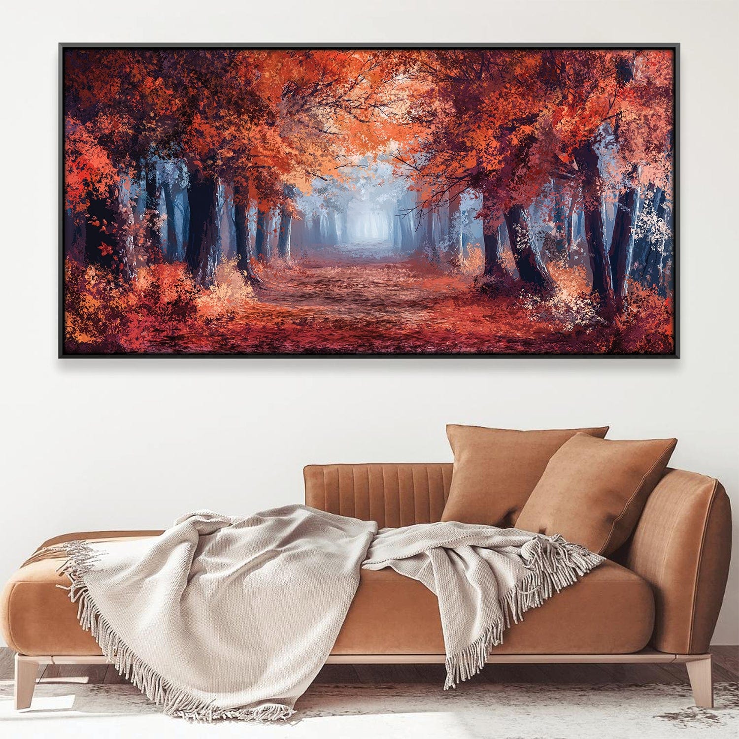 Into the Ember Forest Canvas