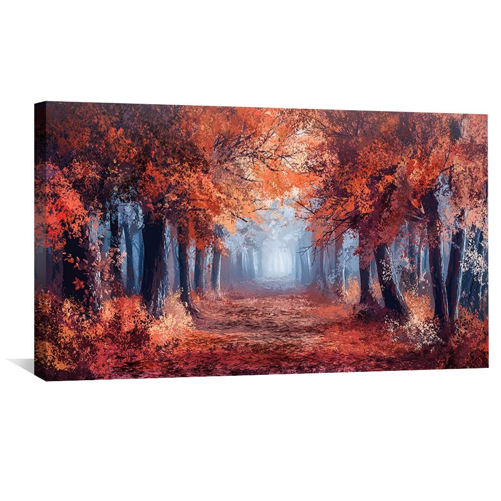Into the Ember Forest Canvas - Image 4