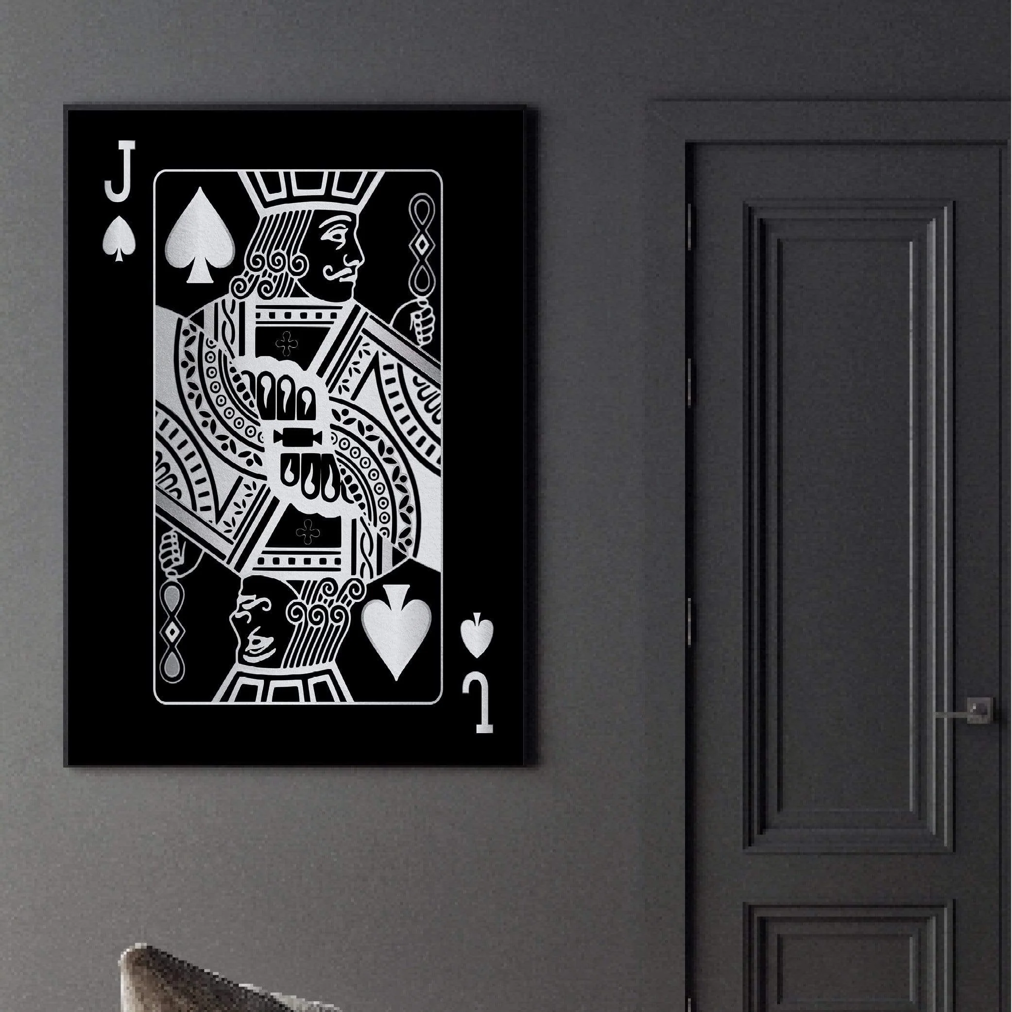 Jack of Spades - Silver Canvas - Image 4