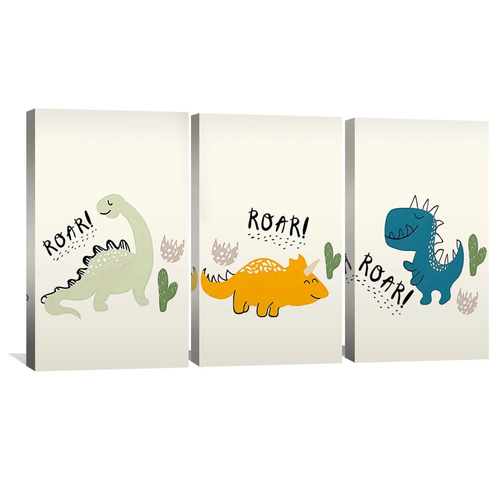 Jurassic Joy 1 Canvas - Image 5
