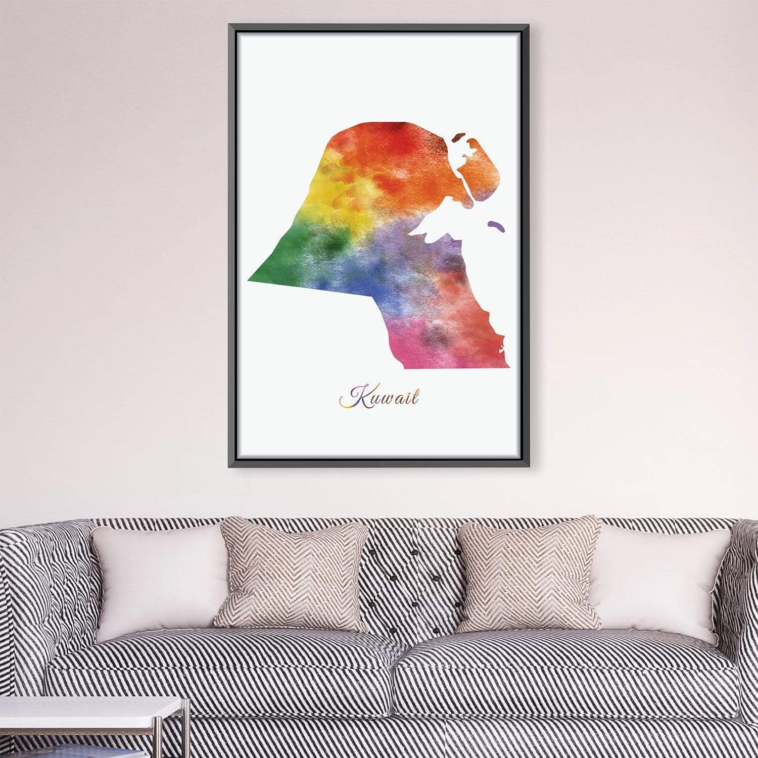 Kuwait Rainbow Canvas - Image 3