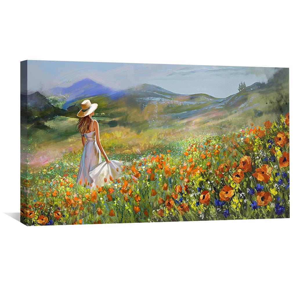 Lady of the Meadow Canvas - Image 4