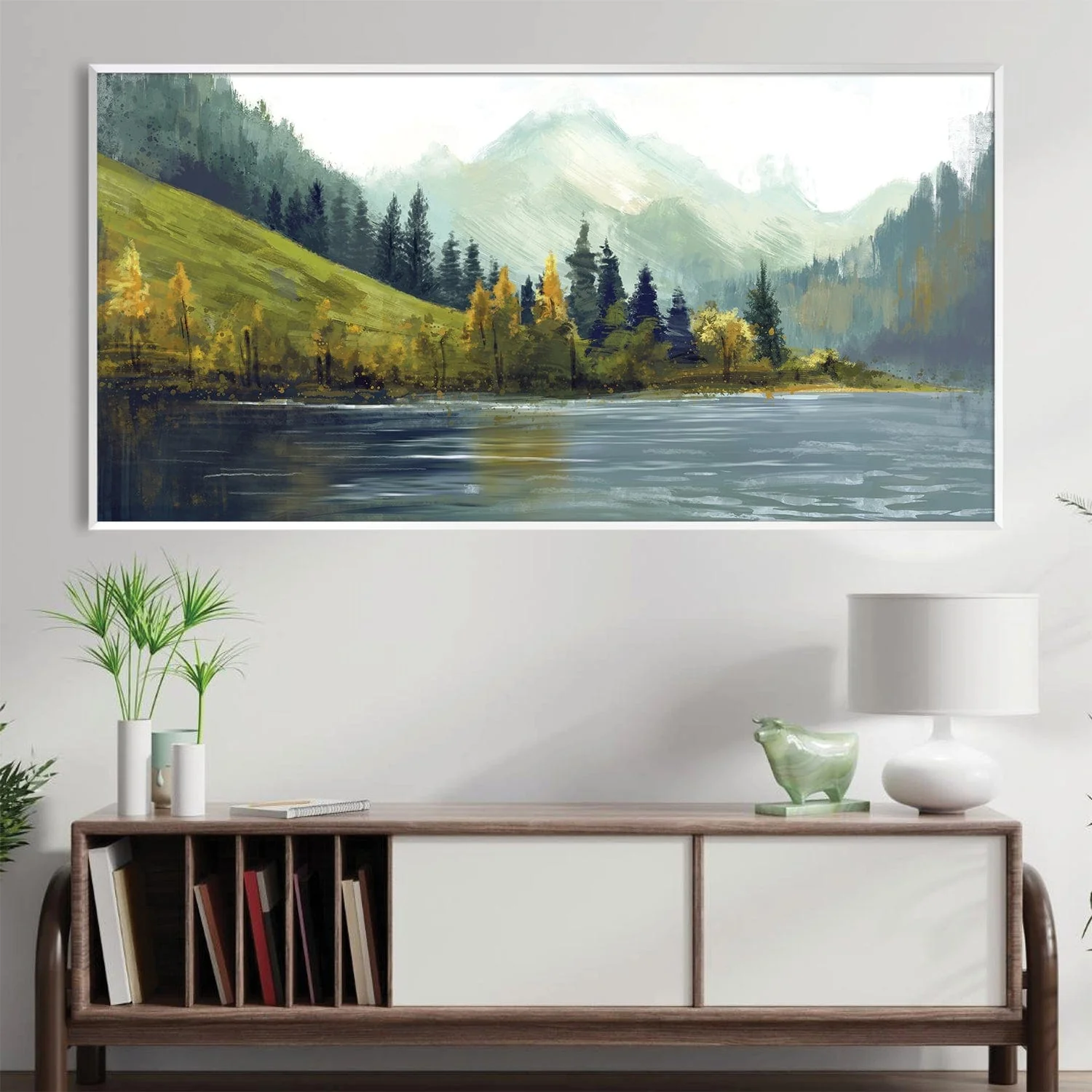 Lakes and Slopes Canvas - Image 3