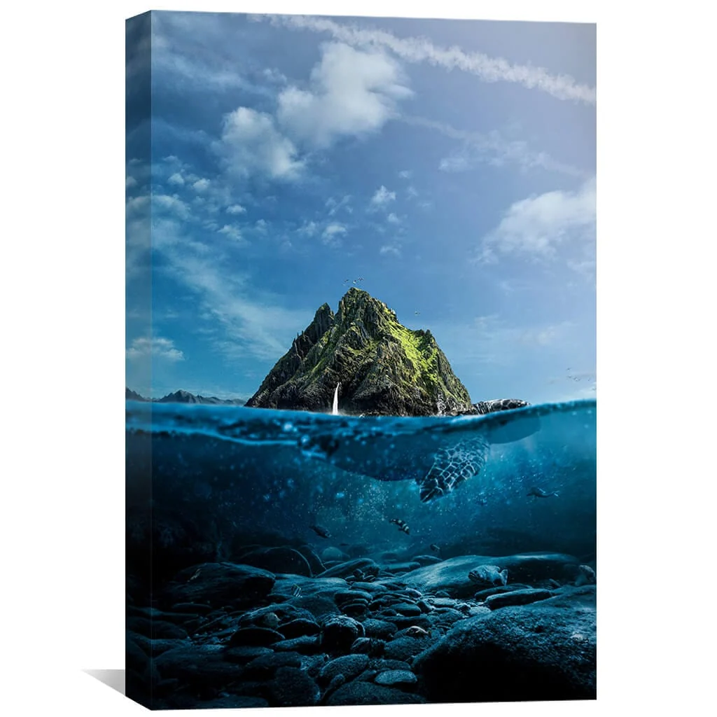 Land of Turtle Canvas - Image 2
