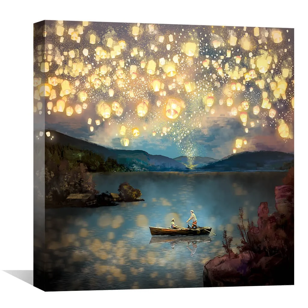Lantern Lake Canvas - Image 2