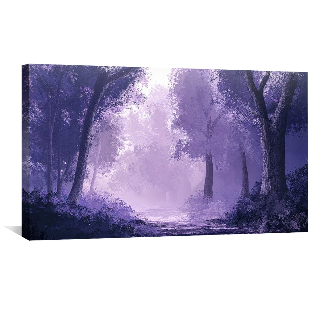 Lavender Dreamscape Canvas - Image 4